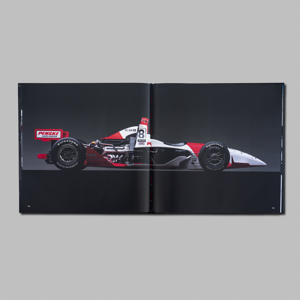 Penske Racing. Offset Printed in Four Color. Stochastic Screening