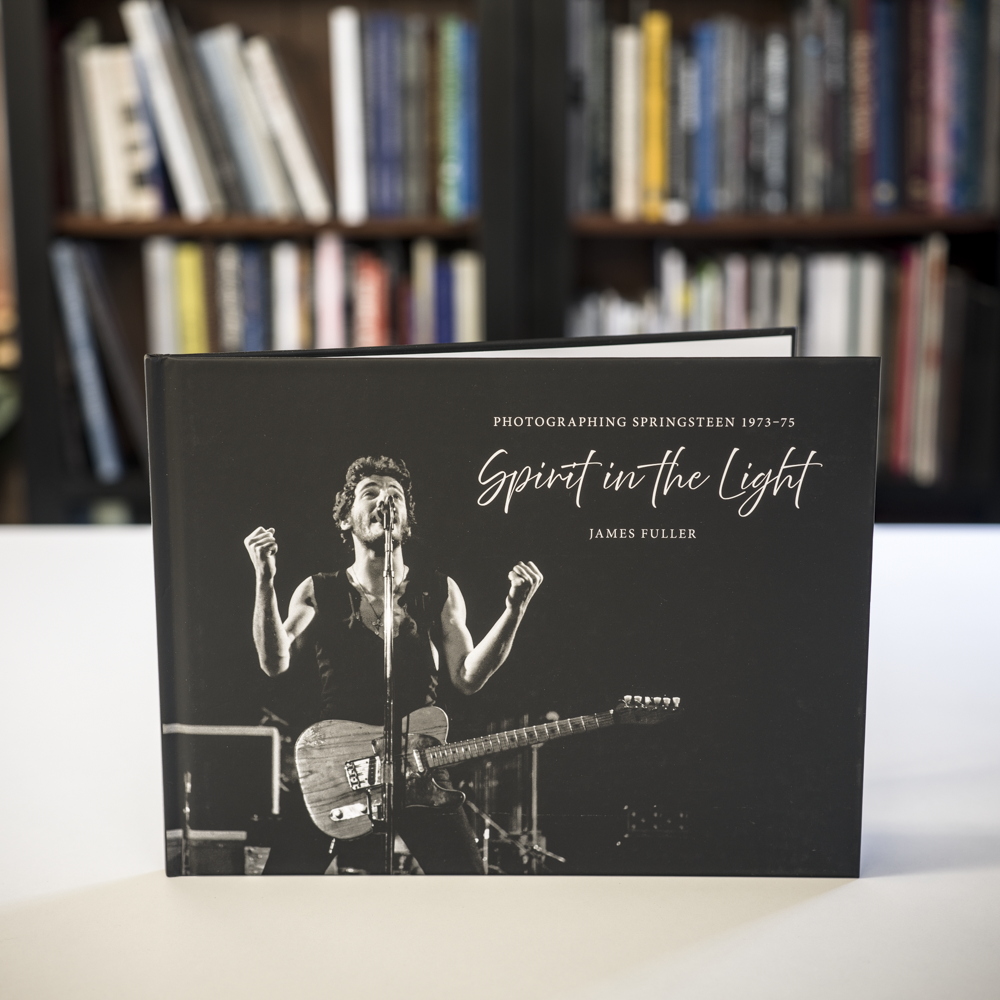 James Fuller. Bruce Springsteen. Spirit in the Light. Offset Printed Stochastic Duotones