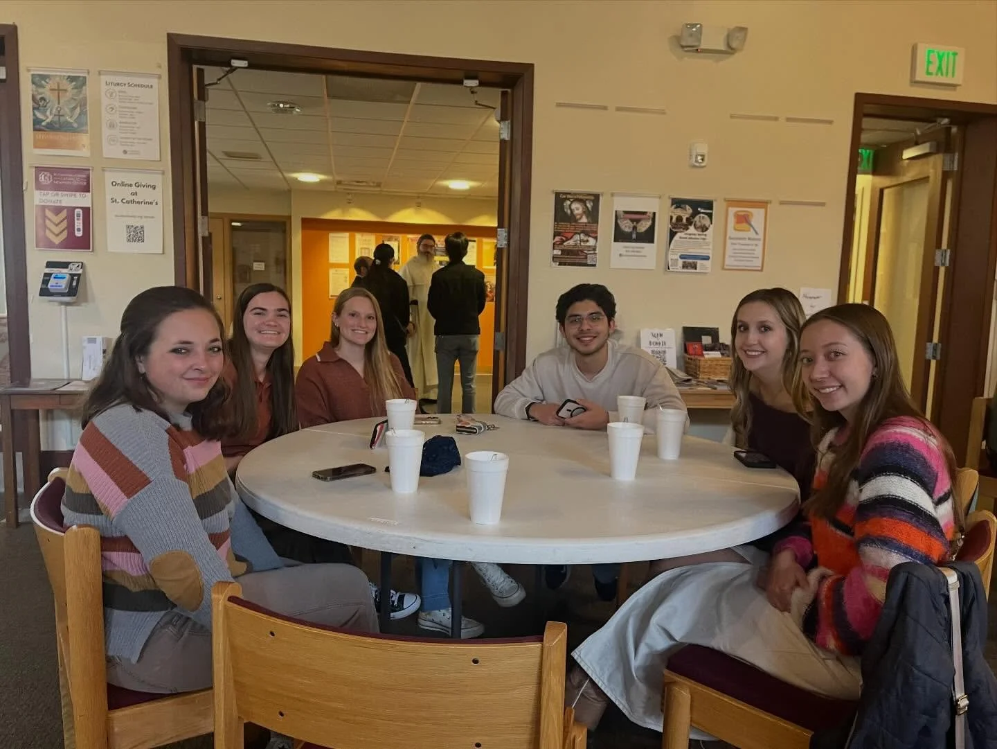 UNO and conversation. What a lovely way to spend the holiday! Thank you Father Cody and Peter for preparing Thanksgiving dinner to our University of Utah community and to our donors who provided the food! 🦃🍁🍂

#thanksgiving #givethanks #thanksbeto