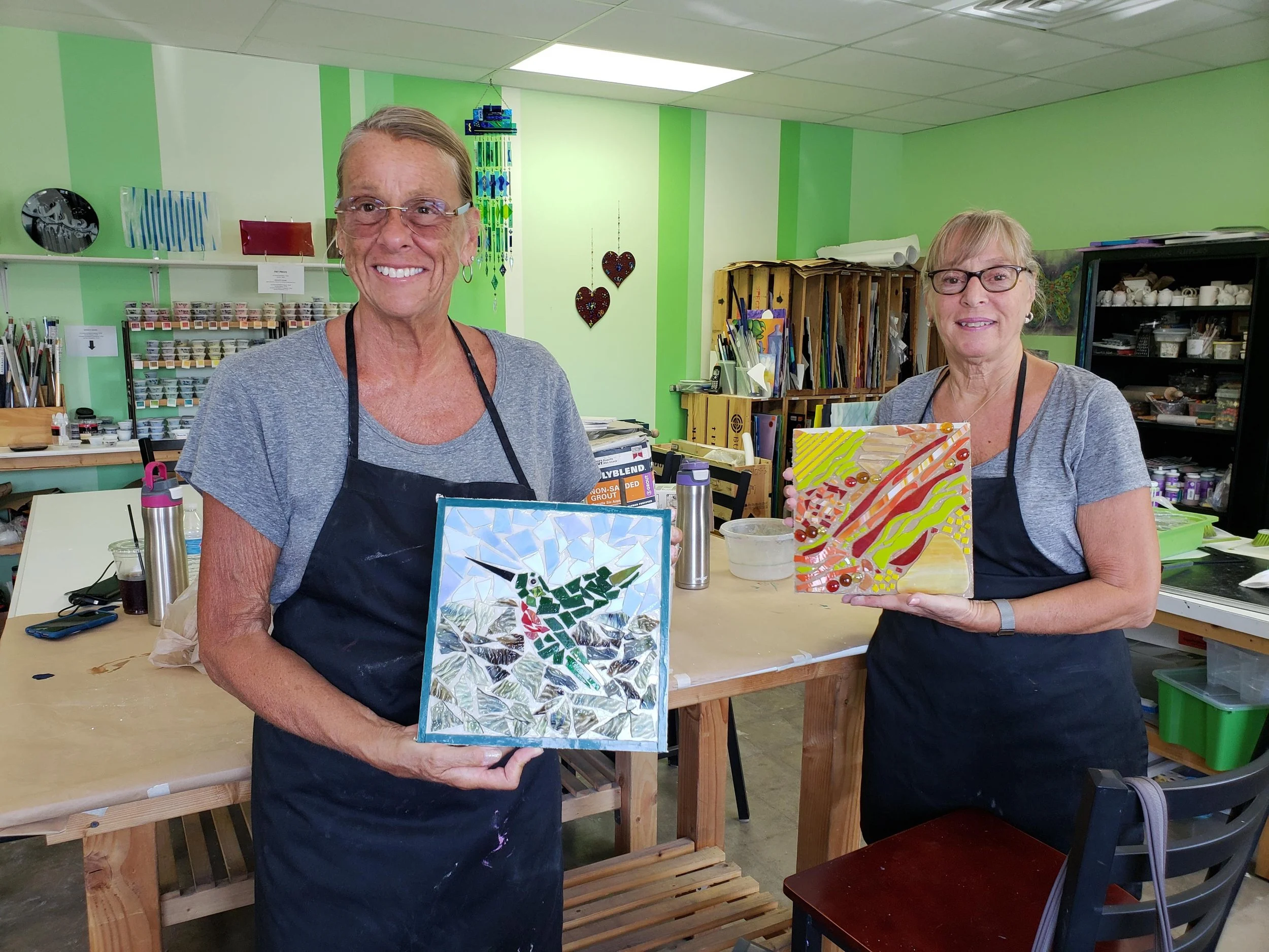 Mixed Mosaics at Art For Fun Studio in Phoenix, AZ