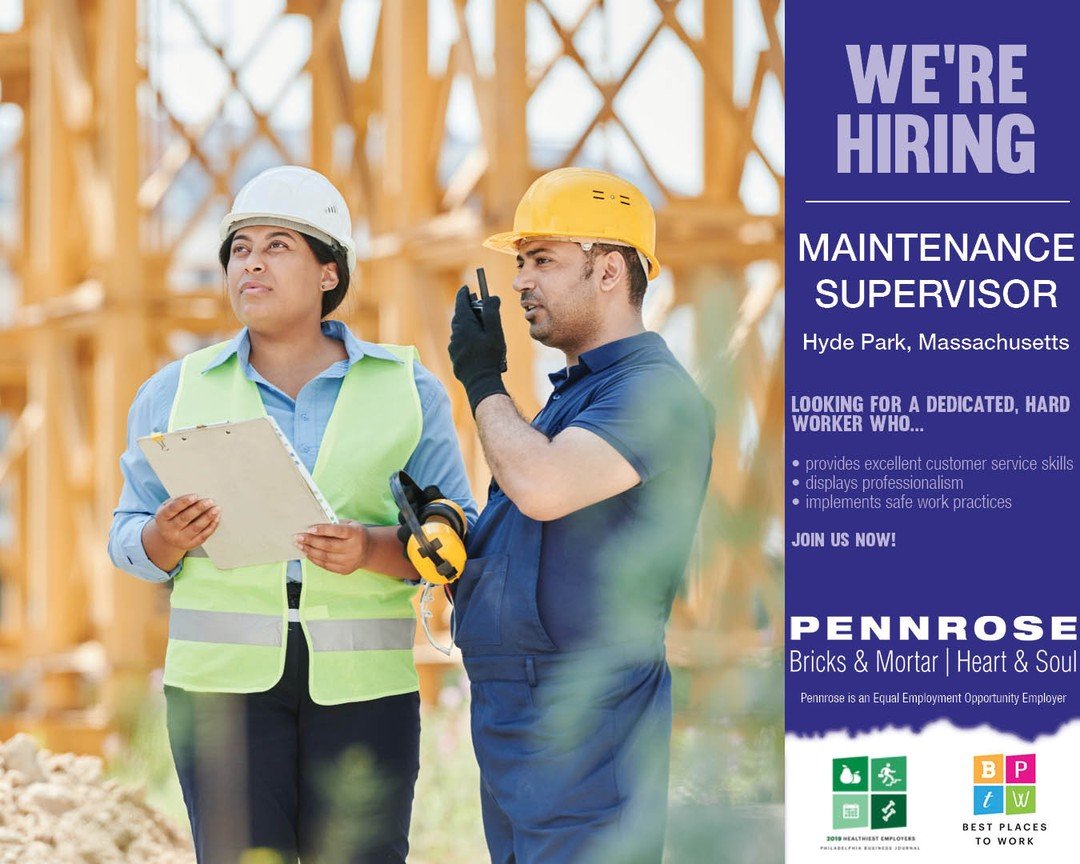 Our management partner Pennrose is hiring! Come work at The Pryde!