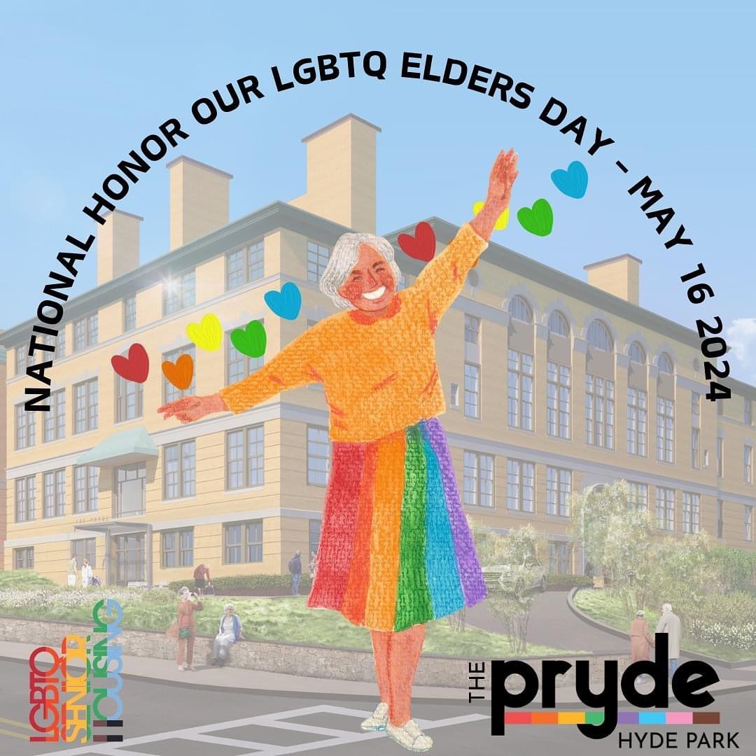 Today is National Honor Our LGBTQ Elders Days! We invite you to join us in honoring LGBTQ elders by making a donation to LGBTQ Senior Housing - the only non-profit in New England solely dedicated to providing safe, affordable housing and community sp
