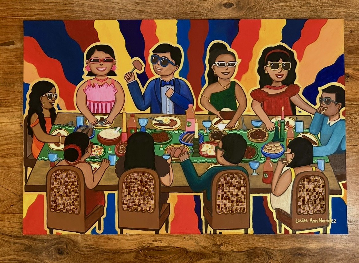 'Fancy Almusal?’ 
 
Original, Acrylic — £1,800
 
 
No prints available
 
Available to purchase at Kubo Garden