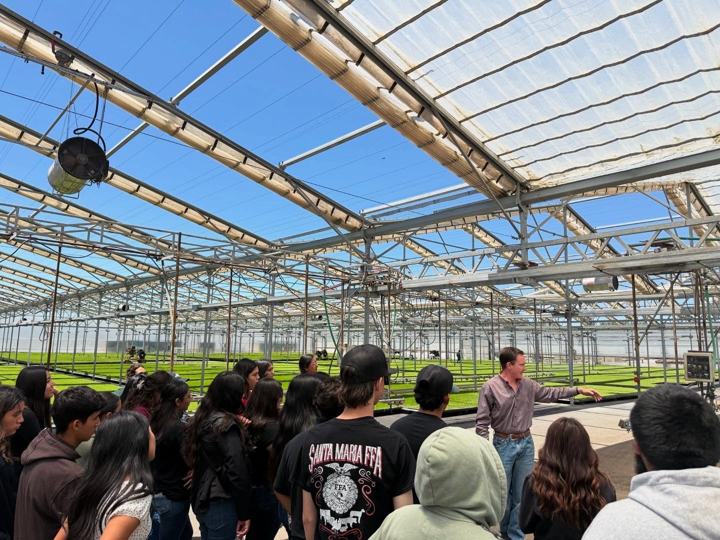 Such an awesome day at the STEM in Ag Career Day x SBC Farm Day Kickoff! 🌱🚜 

A full day of farm tours, hands-on learning, and building connections with local agribusiness leaders. Thank you to Plantel Nurseries and Rancho Laguna Farm for welcoming