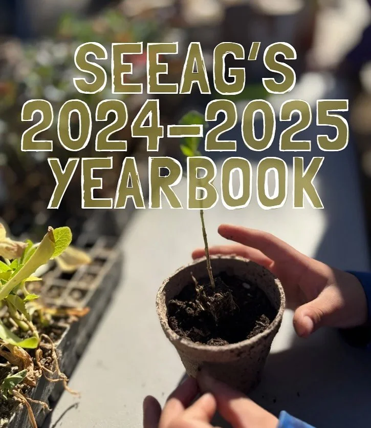 Our 2024-2025 SEEAG &ldquo;yearbook&rdquo; is here! 📖✨ It&rsquo;s filled with stories of growth, impact, and the amazing communities we get to serve. From planting seeds of knowledge to harvesting big ideas, this is our year in a nutshell. 🌱💚

Lin