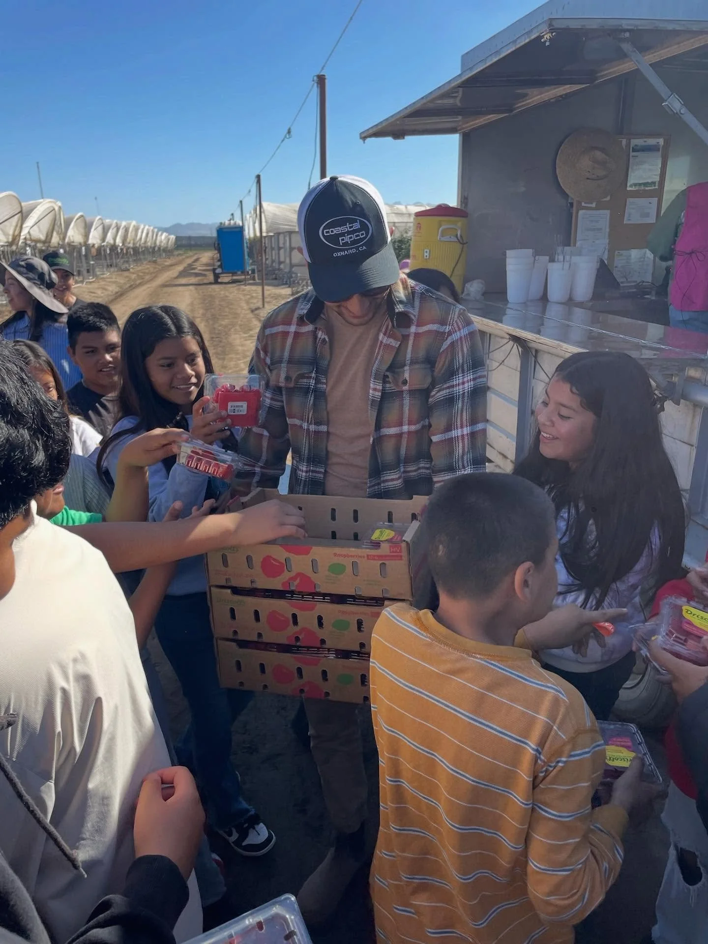 Middle school students from RJ Frank Academy spent the morning at Driscoll&rsquo;s for a fun and flavorful STEM field trip! 🍓 They learned all about insects, breeding, forecasting, irrigation, and more&mdash;and of course, enjoyed some fresh raspber