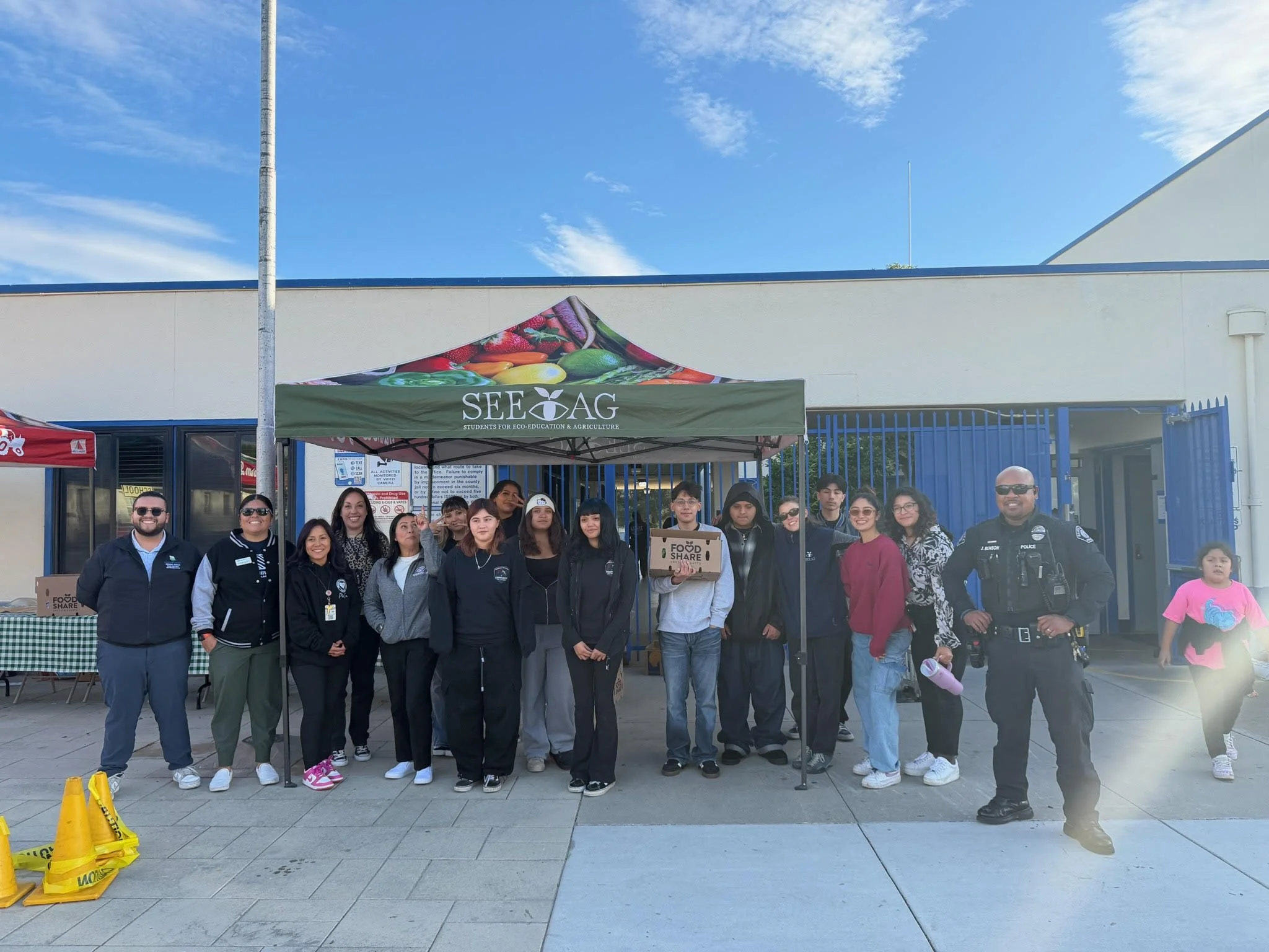 Produce Pop-Up Recap – Barbara Webster Elementary School, Santa Paula