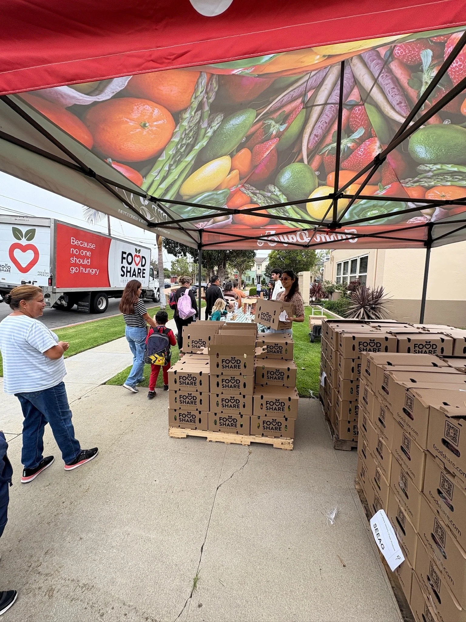 Produce Pop-Up Recap – Hueneme Elementary School, Port Hueneme