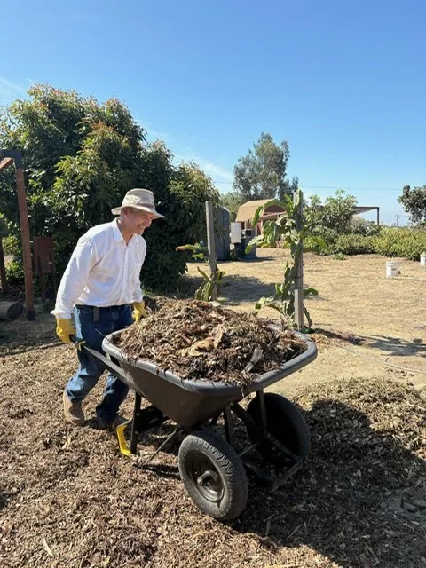 Hot August Contributions: Volunteers Exertion Transforms Our Farm Lab Site