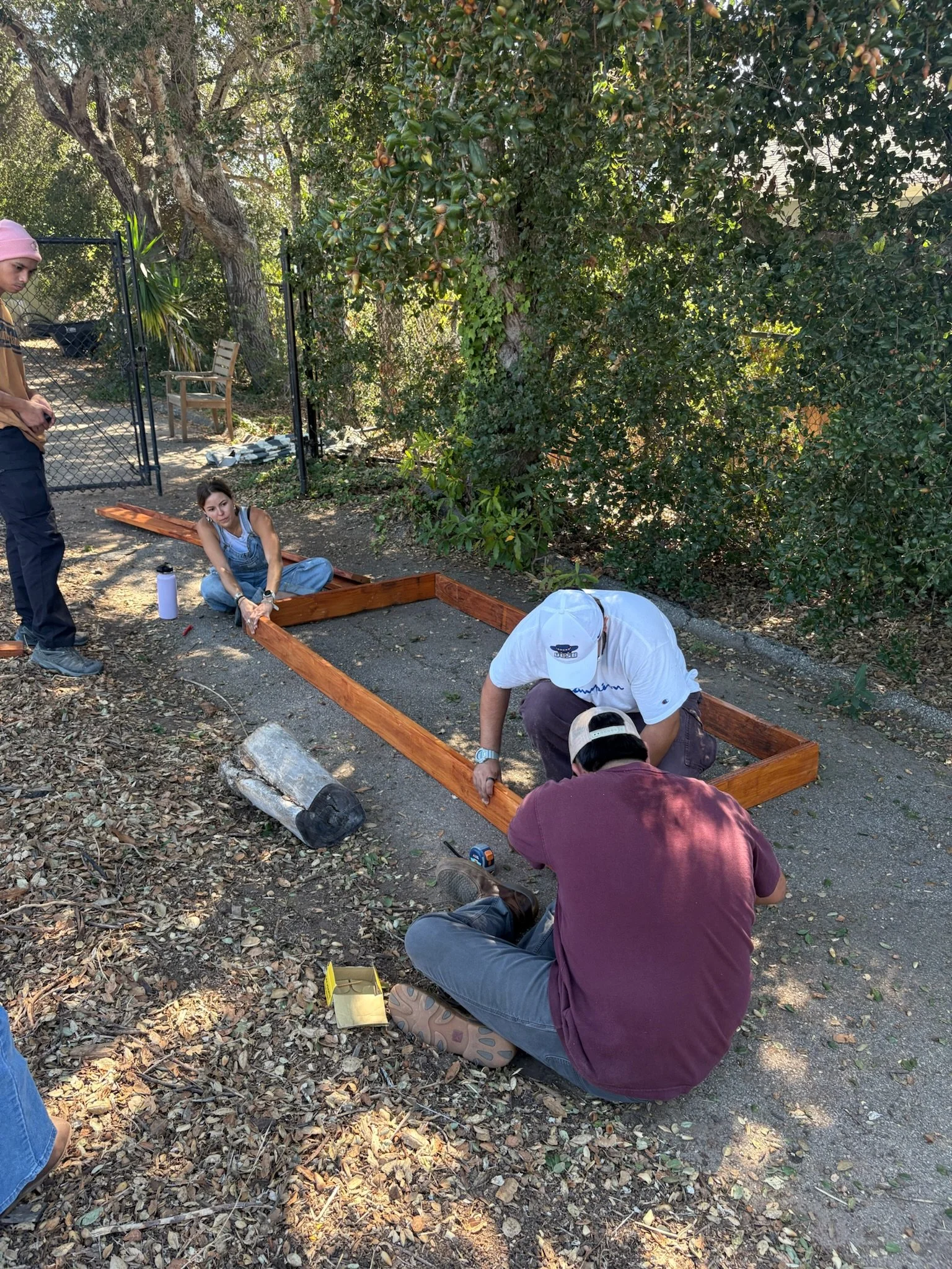 SEEAG provides garden support at La Colina Junior High through the building of a vermicompost