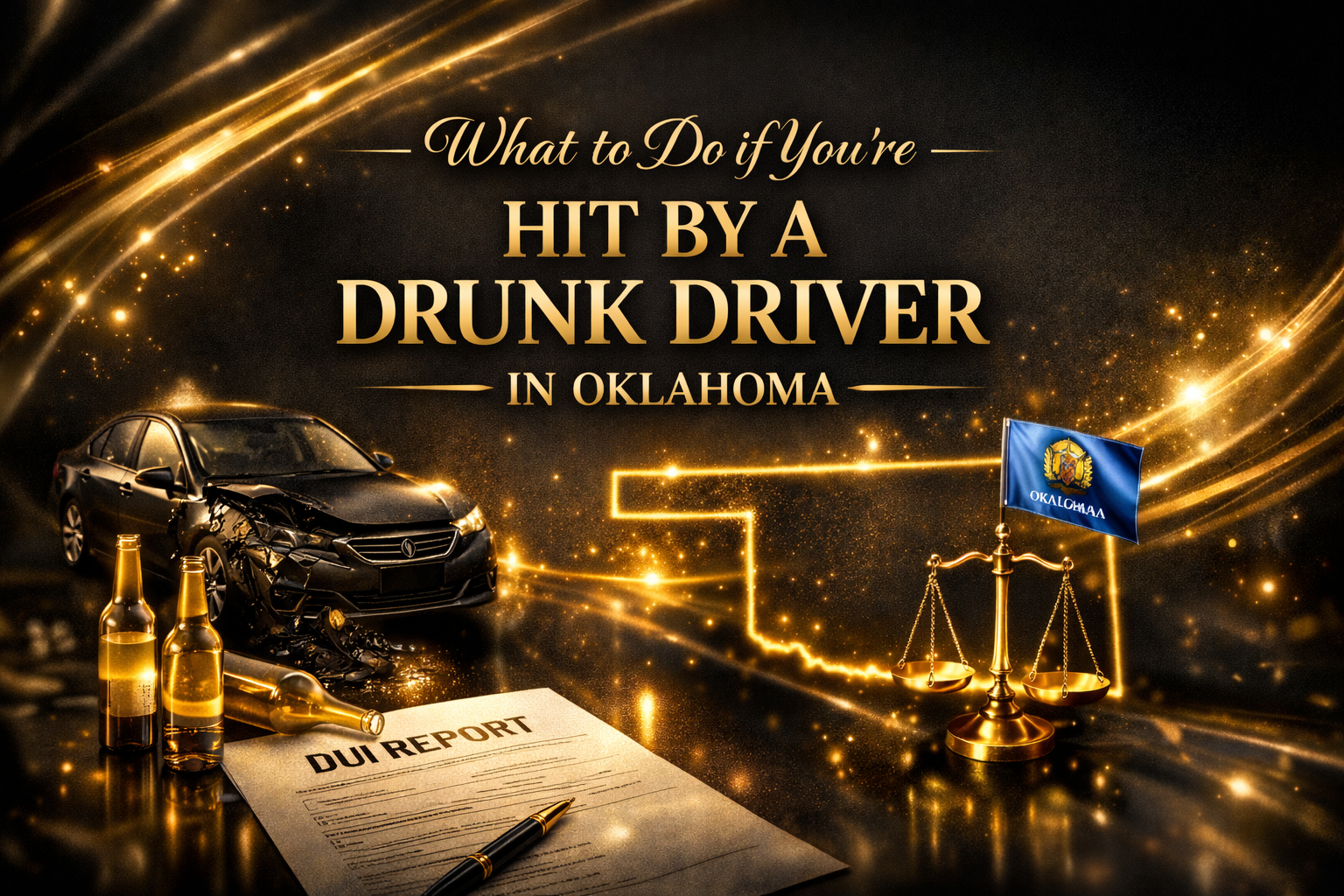 What to Do if You’re Hit by a Drunk Driver in Oklahoma