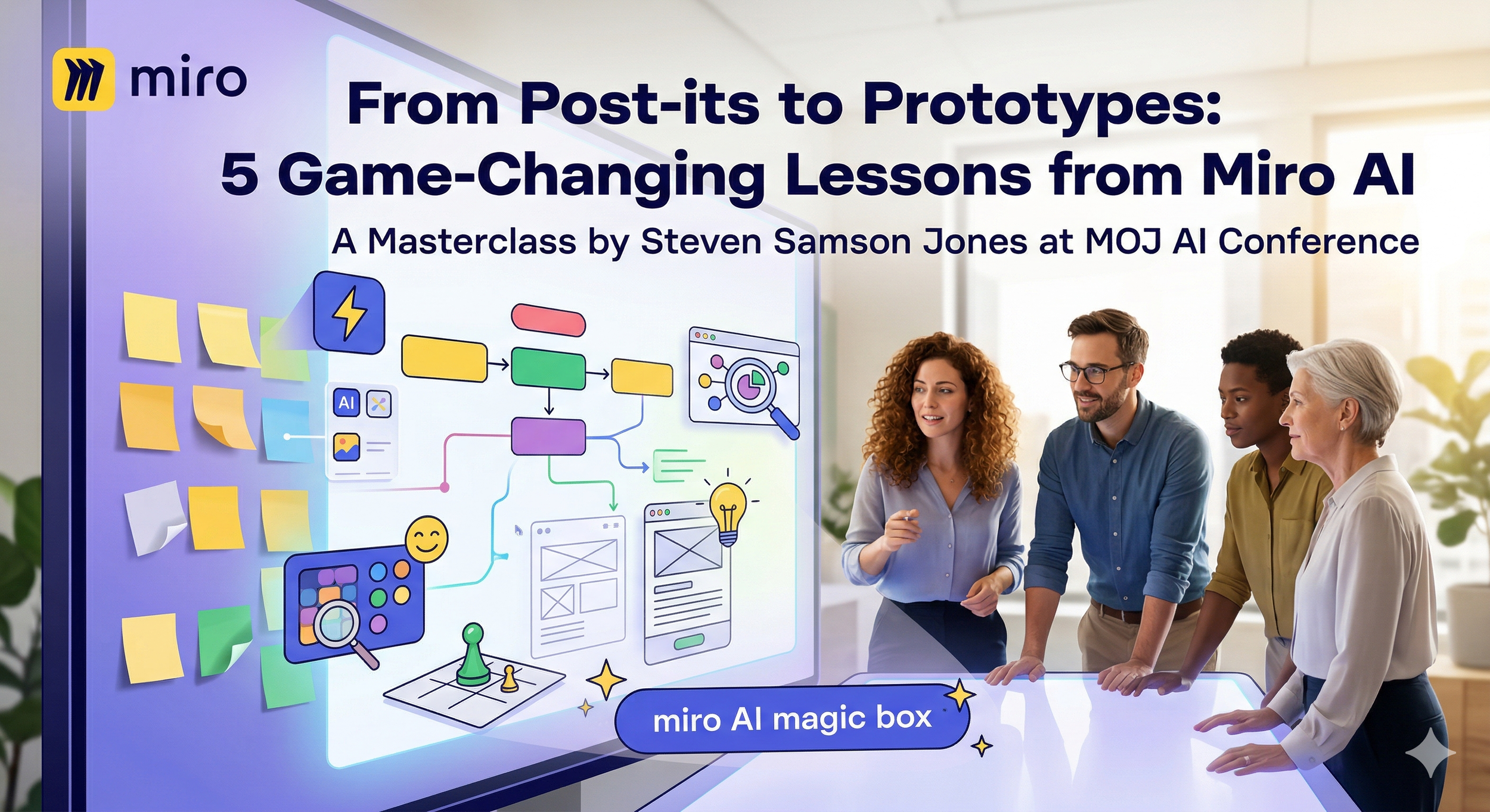 From Post-its to Prototypes: 5 Game-Changing Lessons from Miro AI