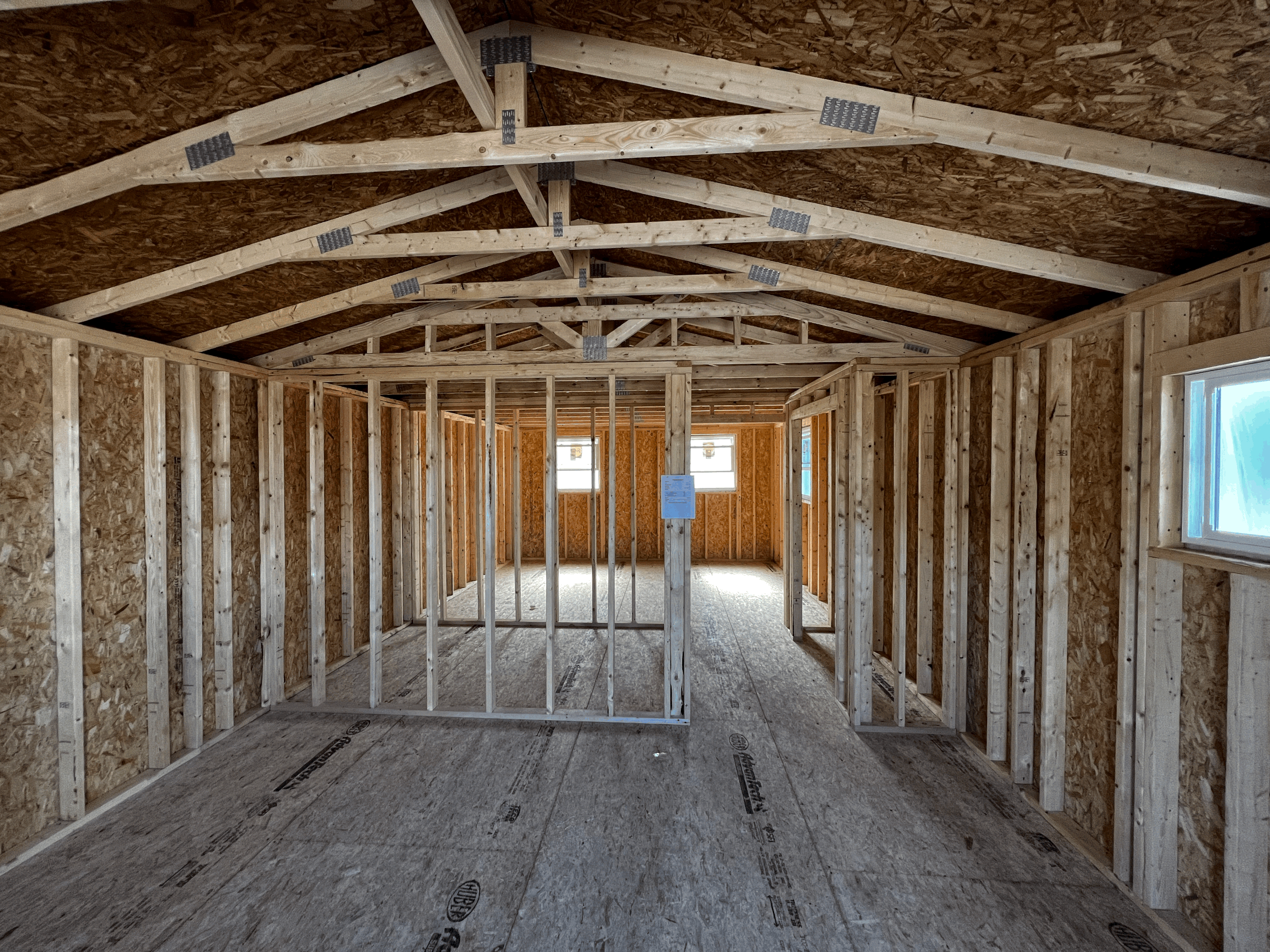 CR-10 Storage Barns 16x30 Tiny Home Shell