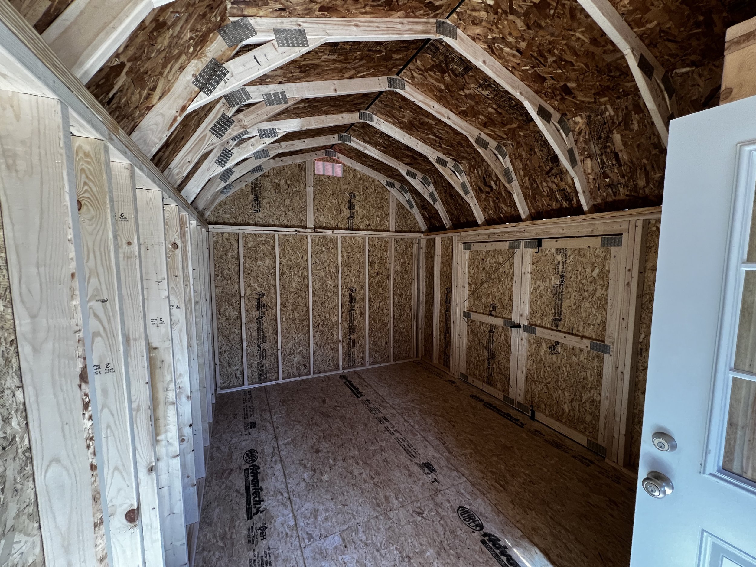 CR-10 Storage Barns 10x20 Side Porch Barn