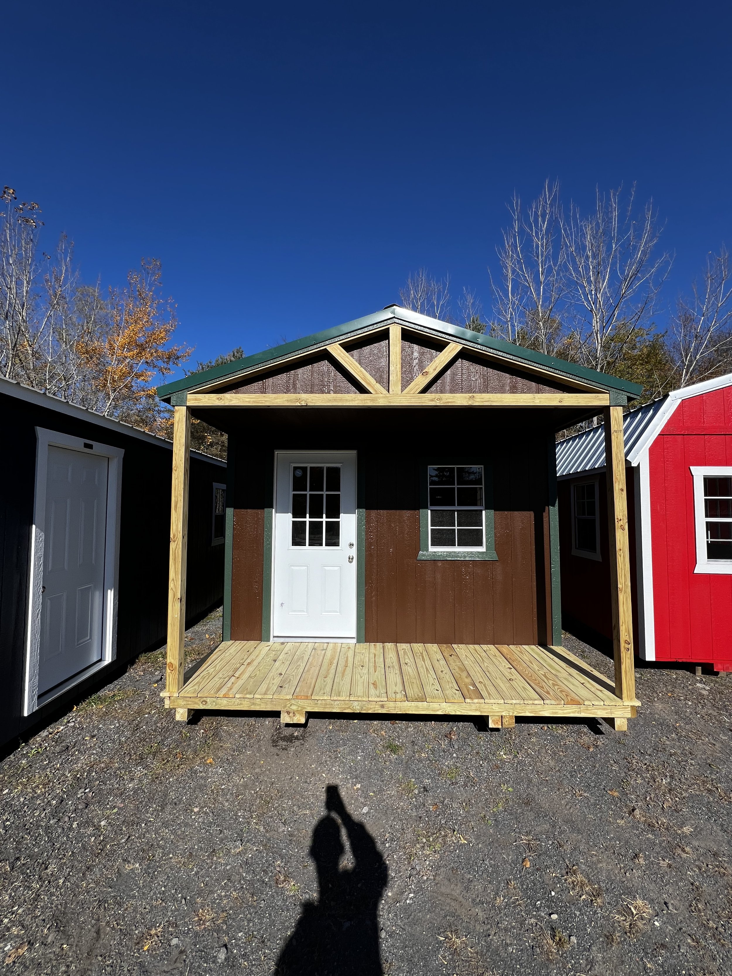 12 X 20 Painted Cabin