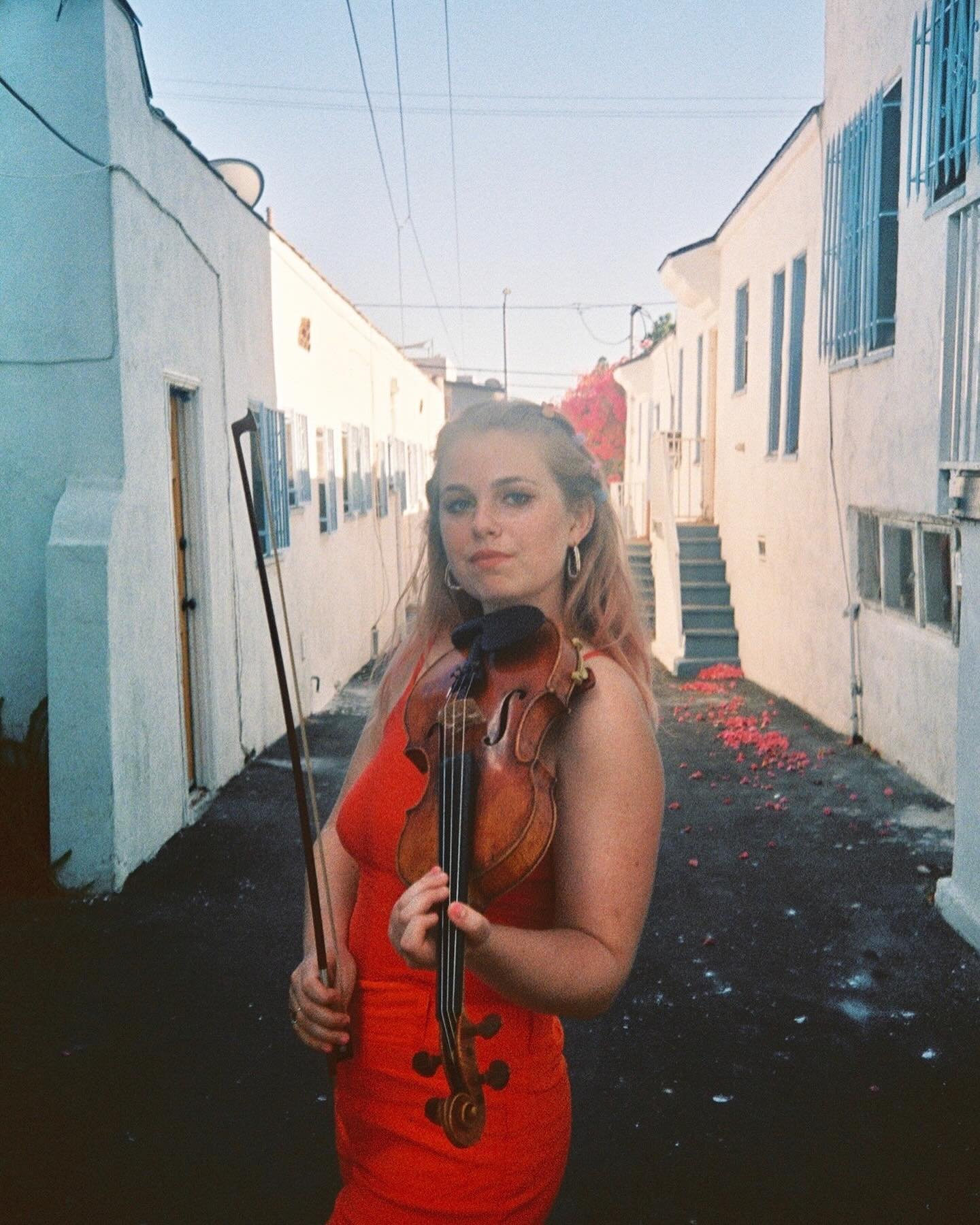 Can&rsquo;t wait for this Saturday! @lilybelknap plays all kinds of genres on her violin including celtic, country and classical! You don&rsquo;t want to miss this! See you this Saturday. Get your ticket through the link in our bio! This Saturday 7:3
