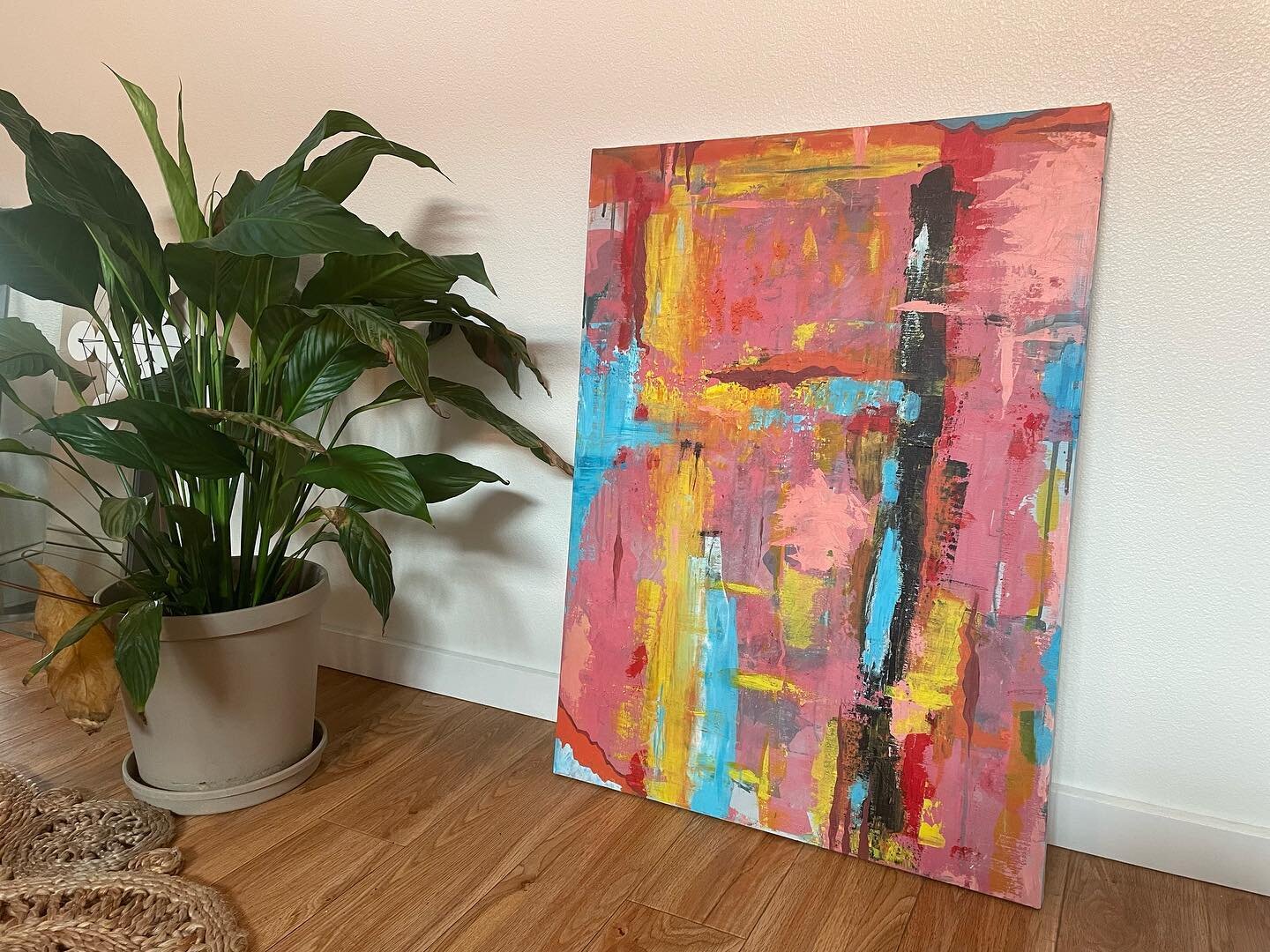 First ever attempt at abstract with acrylic. Lots of learn but dang is it fun! 
-
-
-
-
-
-
#abstract #acrylic #painting #abstractart #abstractpainting #coloradoartist #coloradoart #abstractartist #paint #paintings