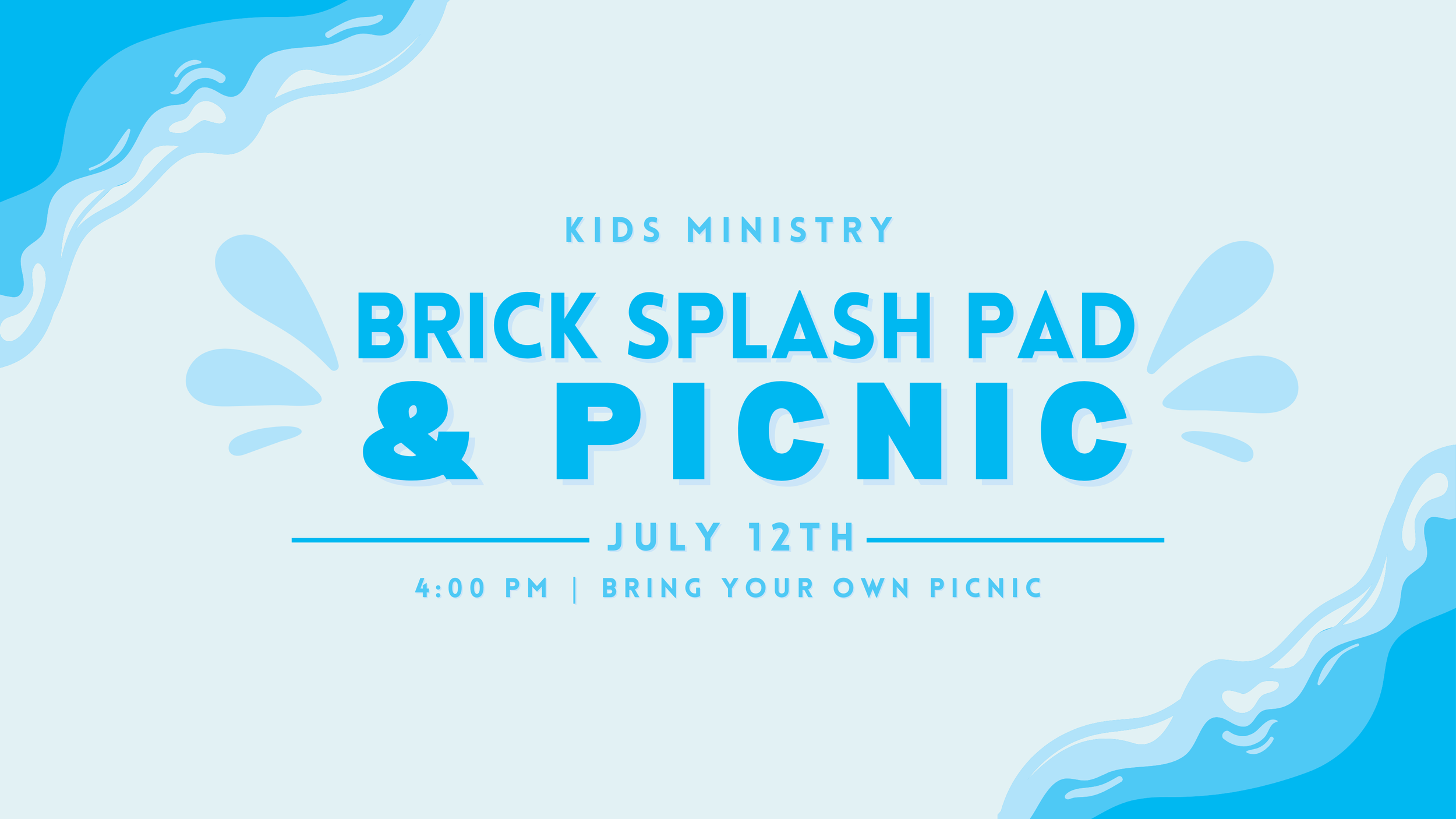 BRiCk Splash Pad & Picnic