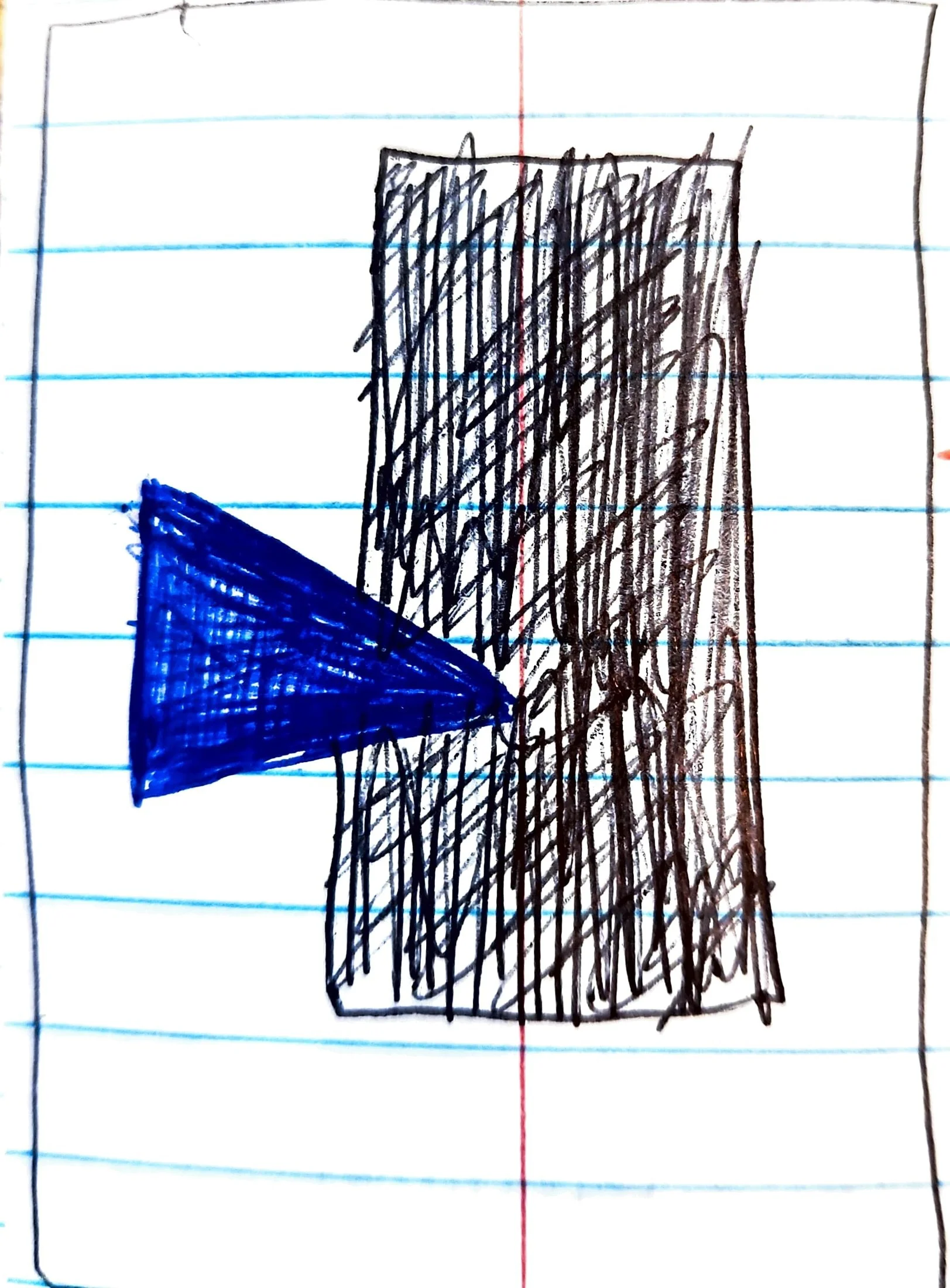 Suprematism with Blue Triangle and Black Rectangle.jpg