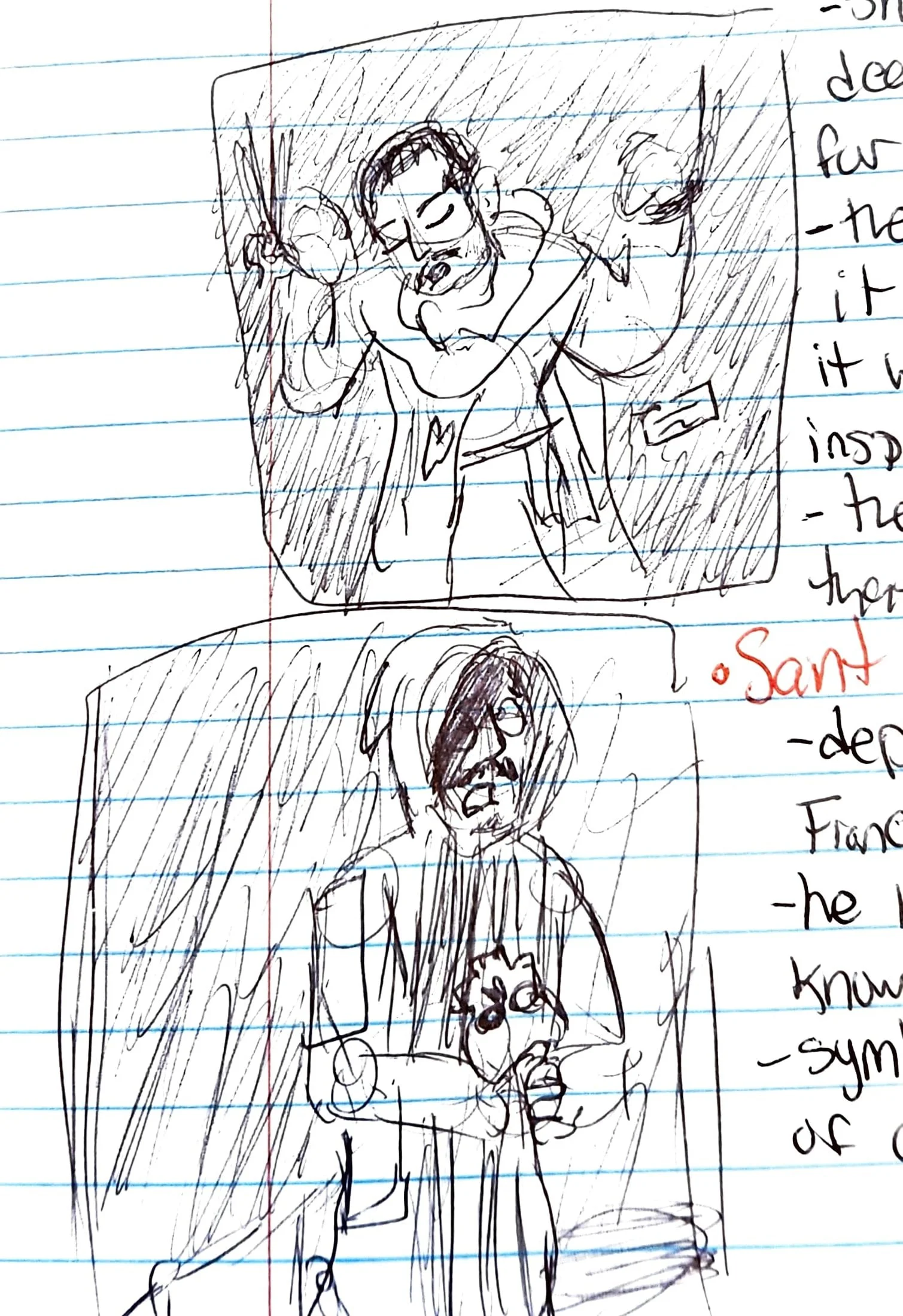 Saint Serapion and Saint Francis Meditating.jpg