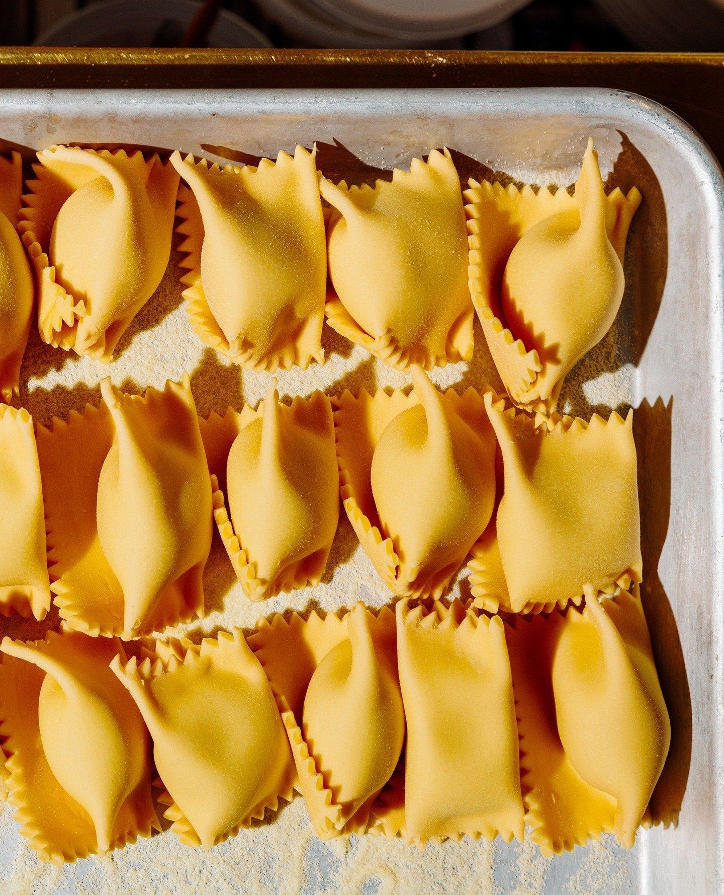 Pillowy pasta pockets - our house-made agnolotti is fresh every day.