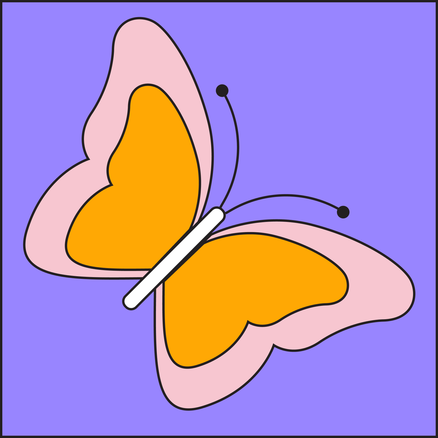 Illustration: butterfly