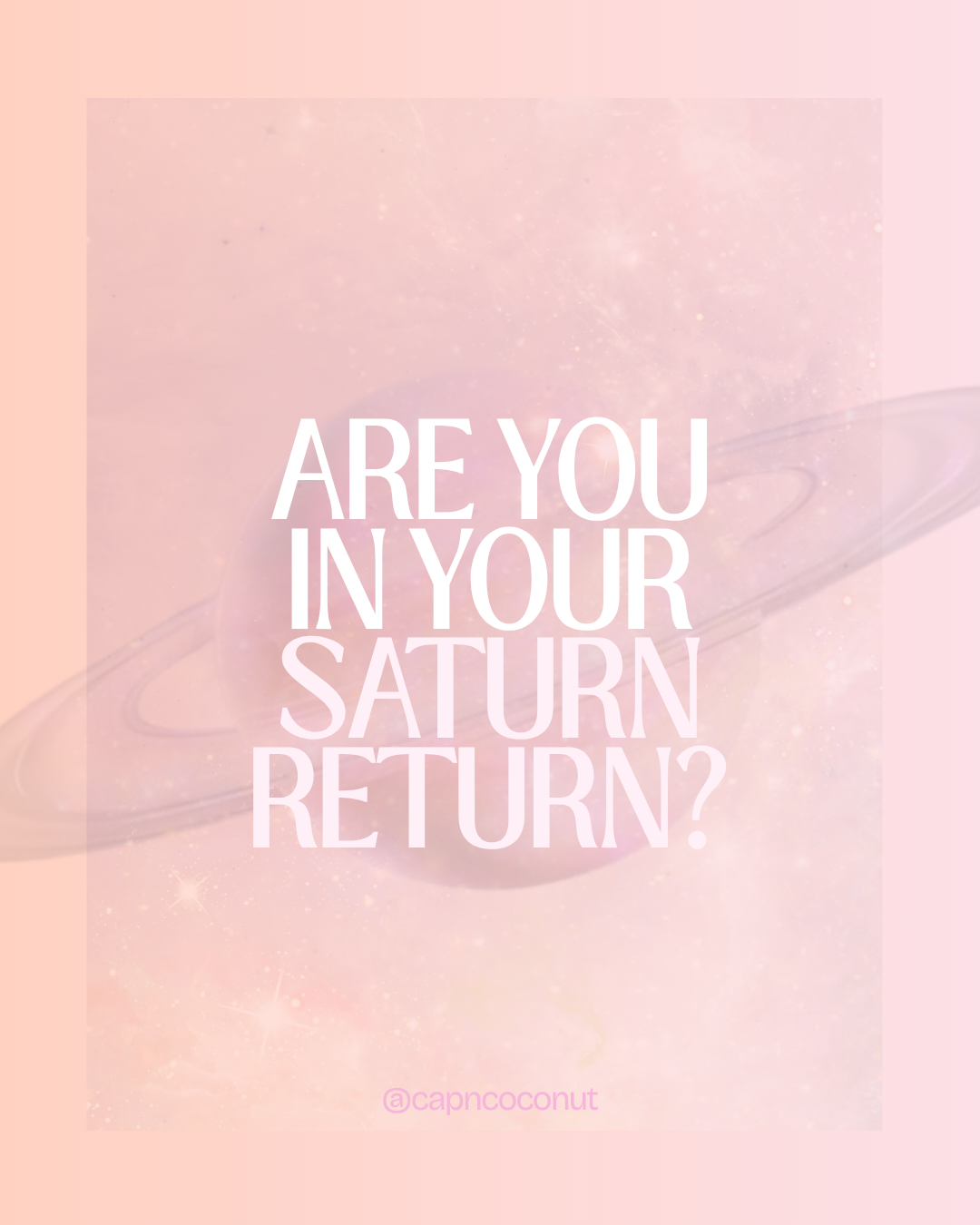 Build a Life That Still Fits (What the Saturn Return can teach us about becoming who we are now)