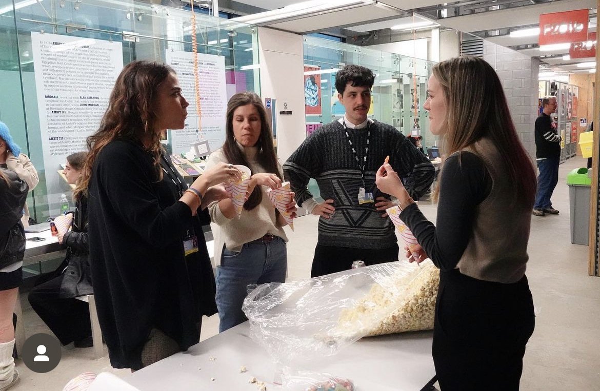 Popcorn and sweets kept the group energized in the afternoons and contributed to the light branding of the event.