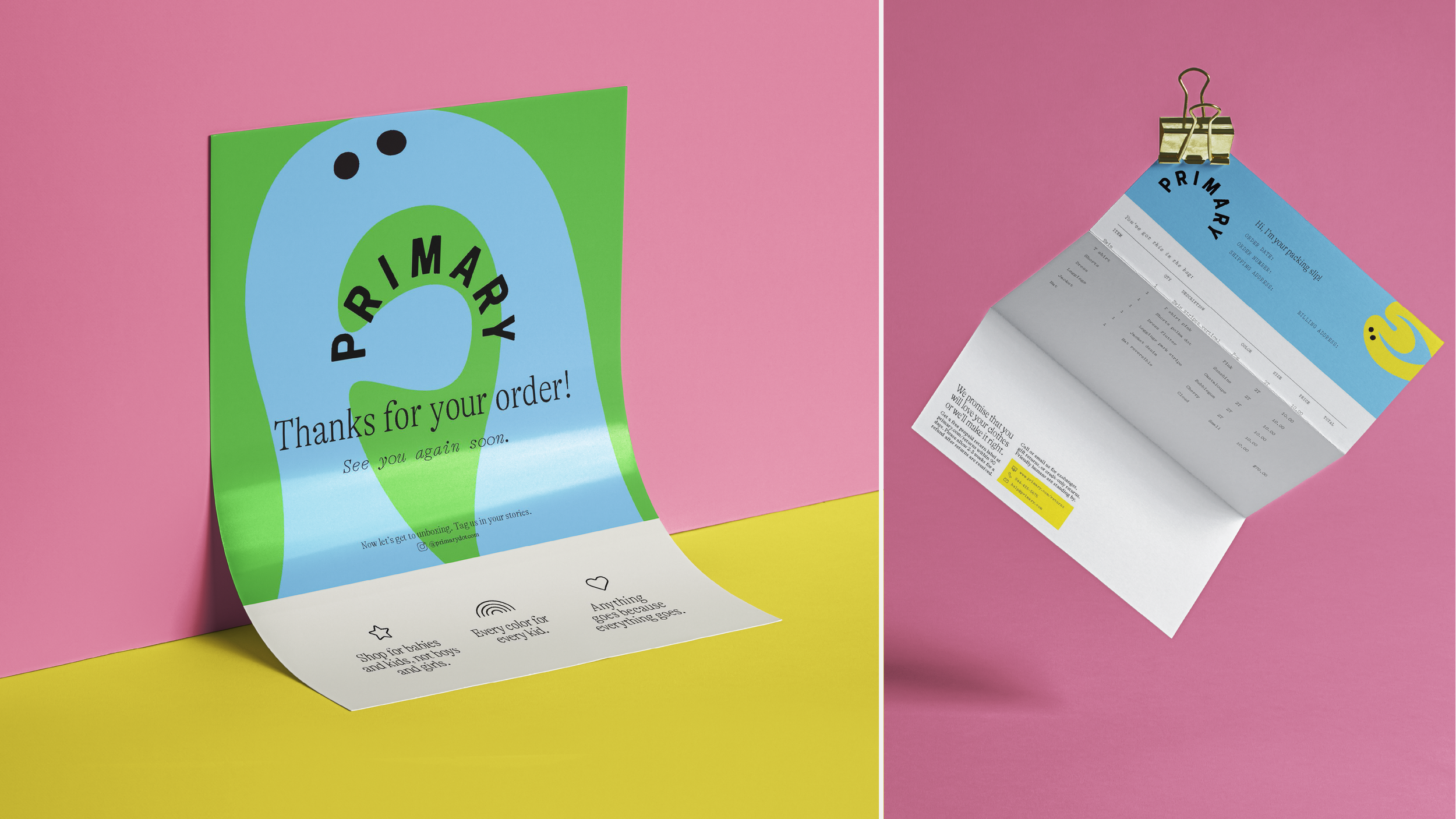 Packaging & Customer Experience Touchpoints