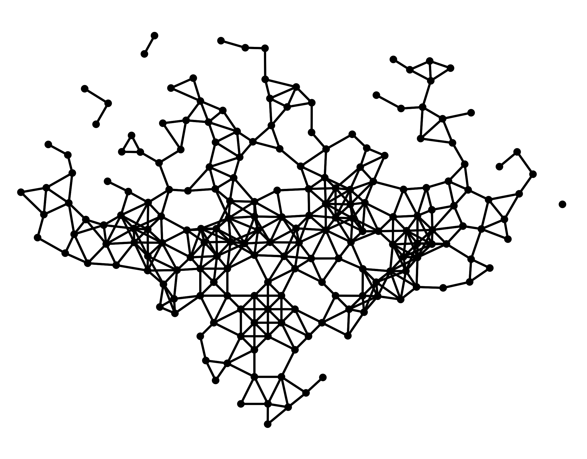 Black wireframe map outline of South America on a white background.