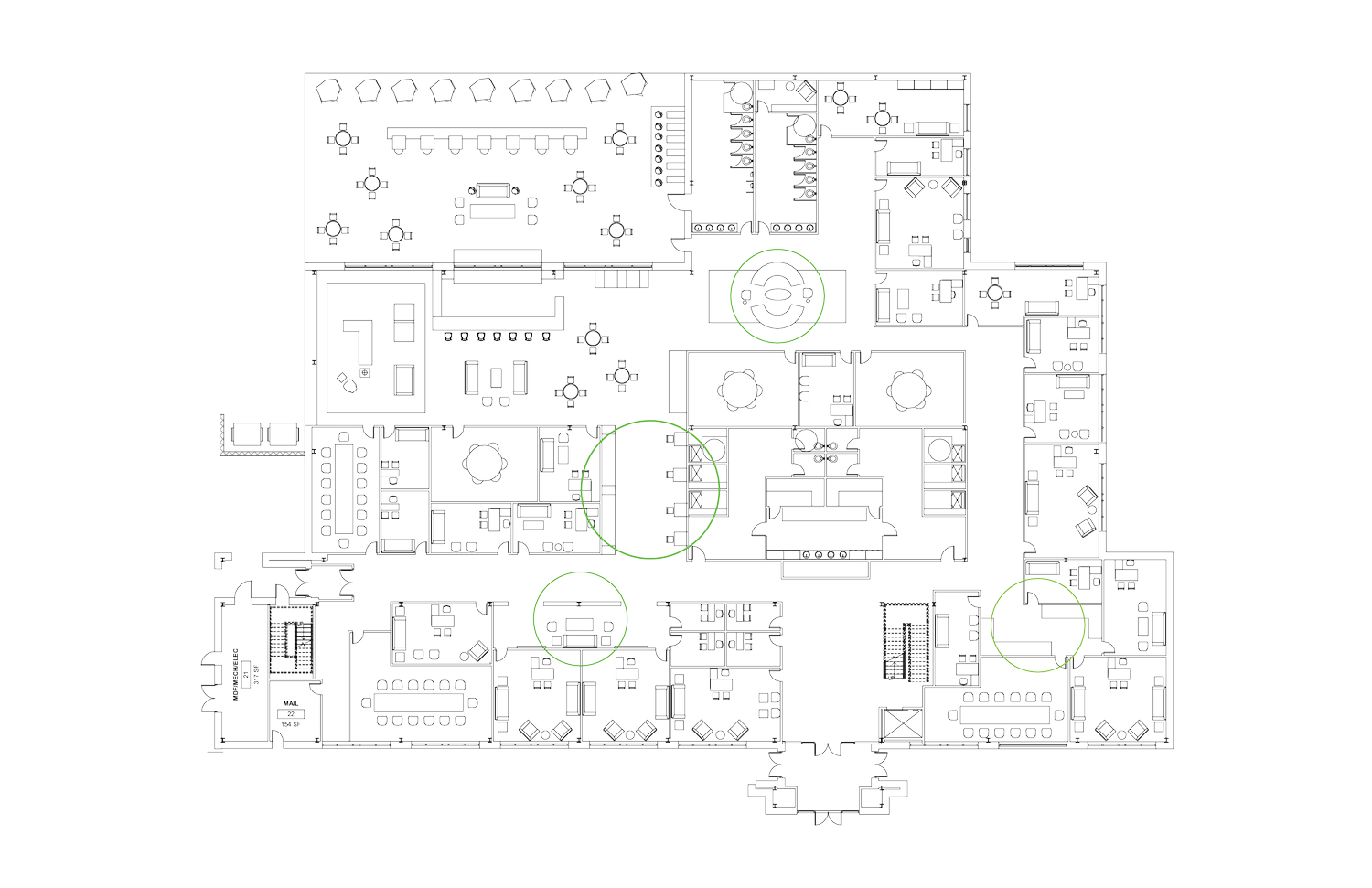 Coworking Space Sophia Speer Designs Coworking Space Sophia Speer Designs