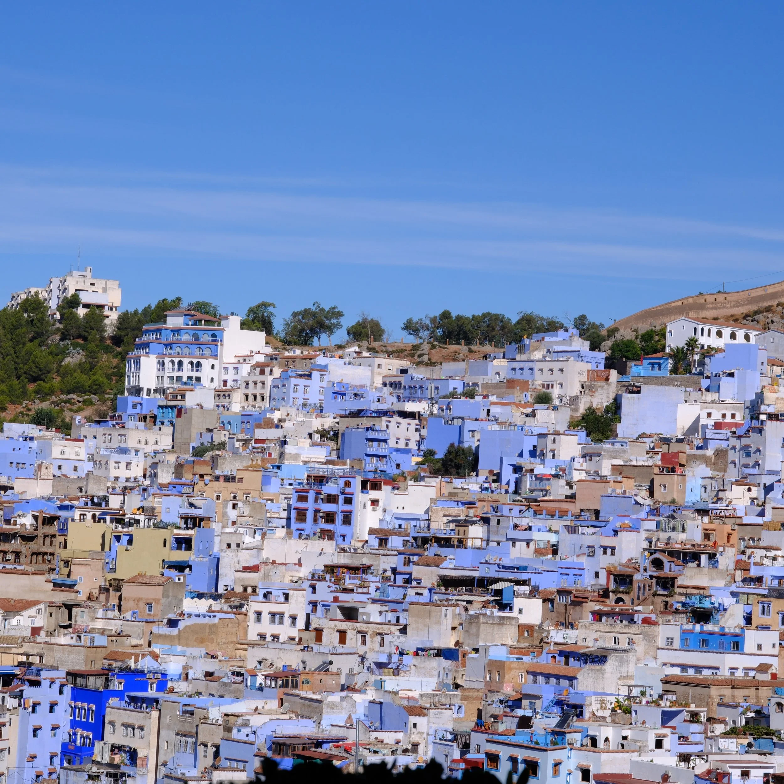 Daytime view of Chefchaouen Chefchaouen, Morocco