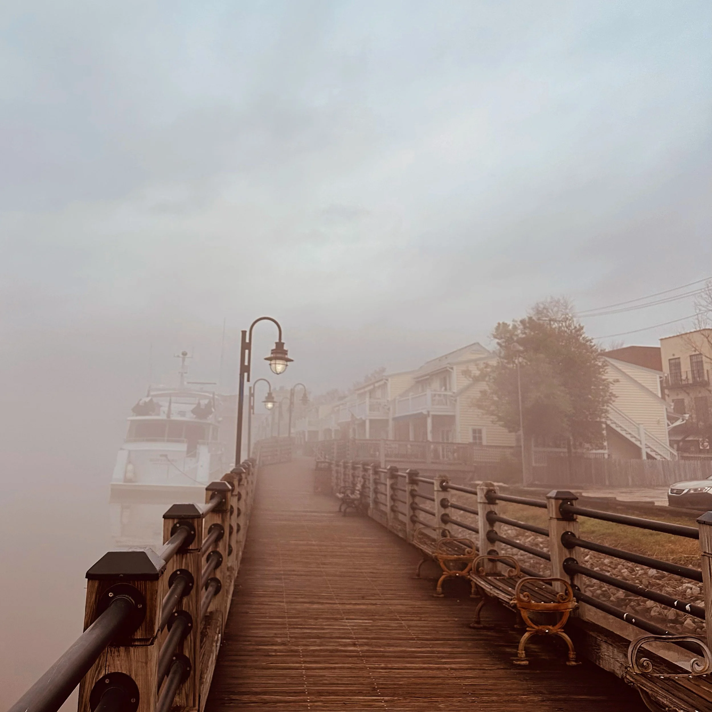 Another foggy morning Wilmington, NC