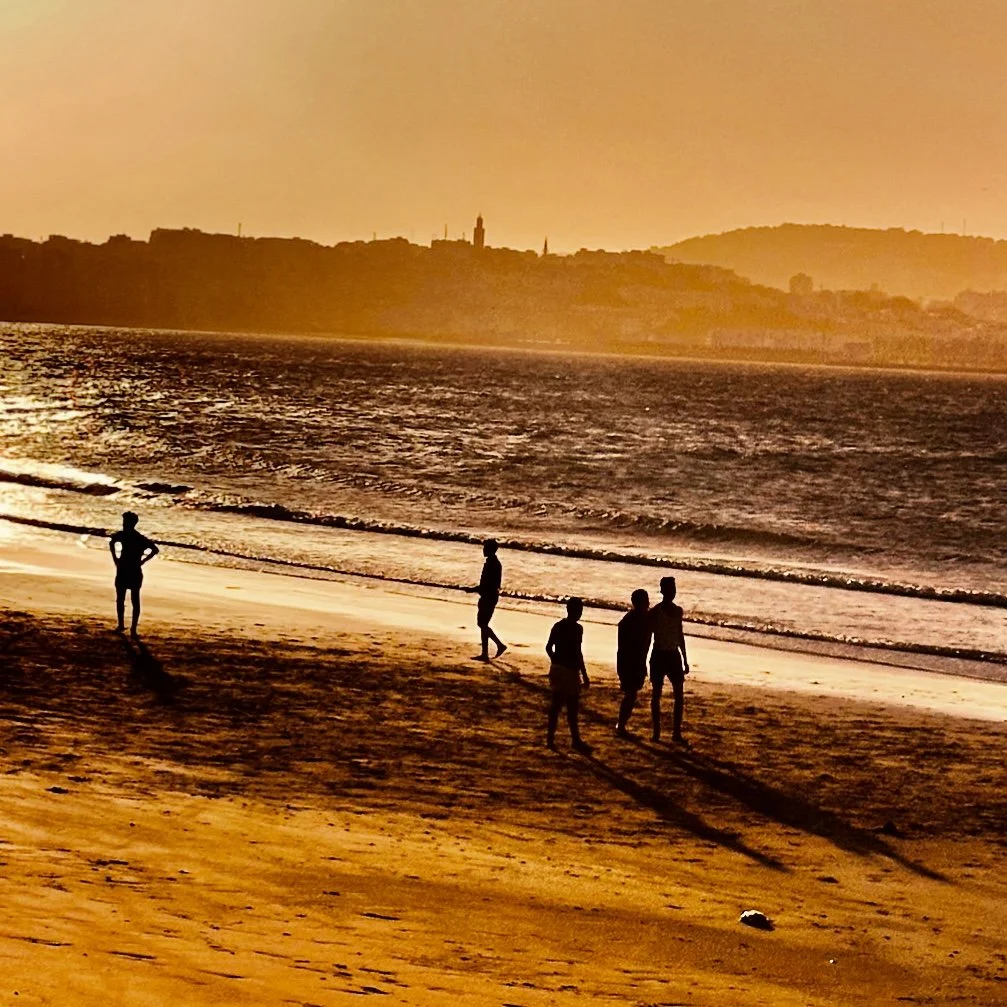 Soccer on the Beach Tangier, Morocco