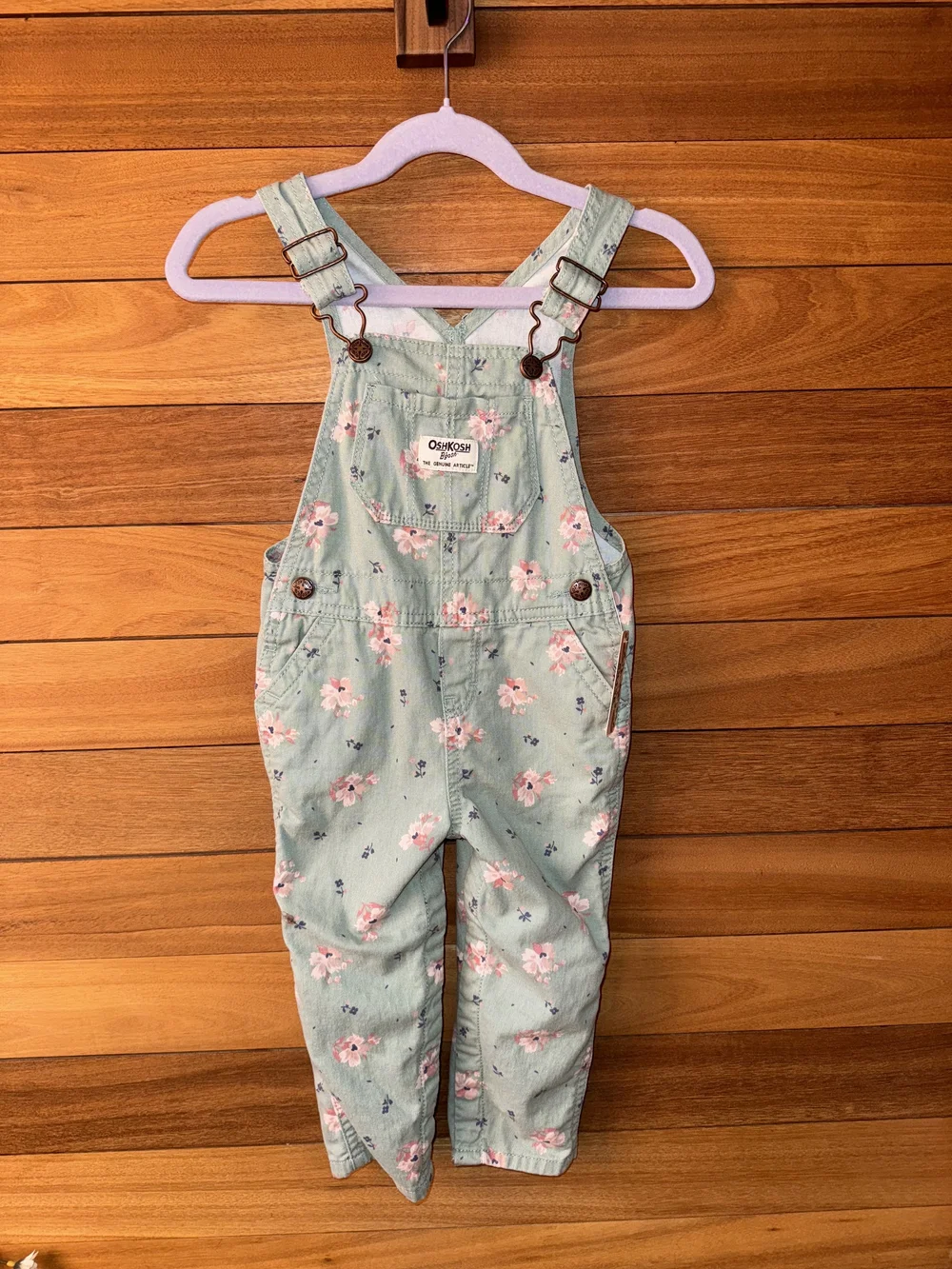 OshKosh B'Gosh Cherry Blossom Overalls — SWANK