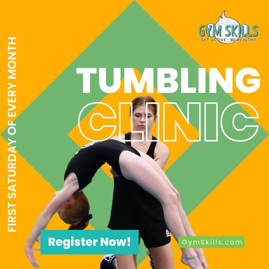 Improve you skills this summer and join us for a tumbling clinic!

Clinics take place the first Saturday of every month and are available for ages 5+

#Franchising #GymSkills #Gymnastics #Tumbling