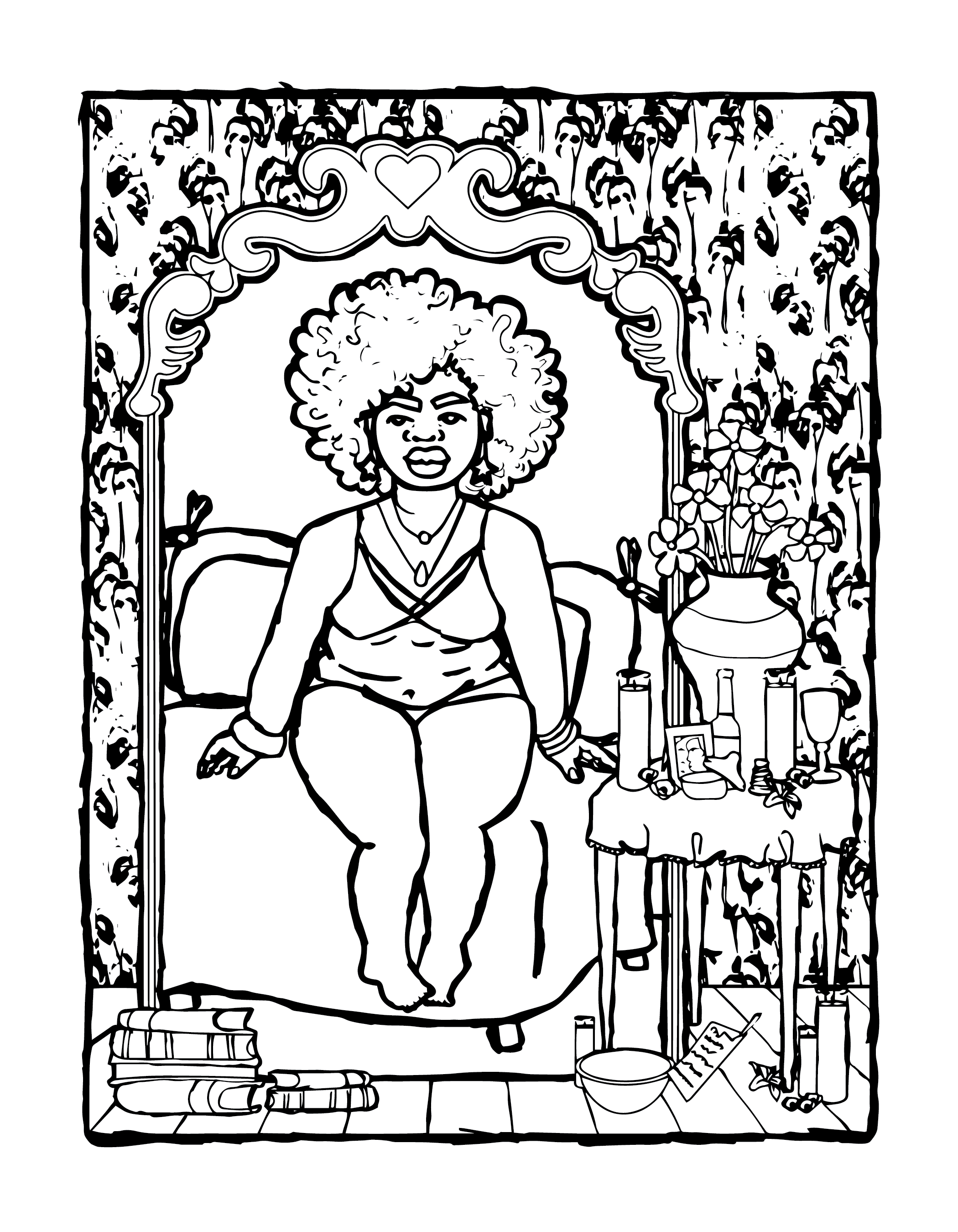 Inspired by "Burning Bush" by Olaronke Akinmowo