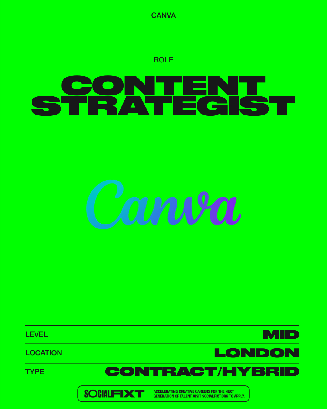 Content Strategist, CANVA 