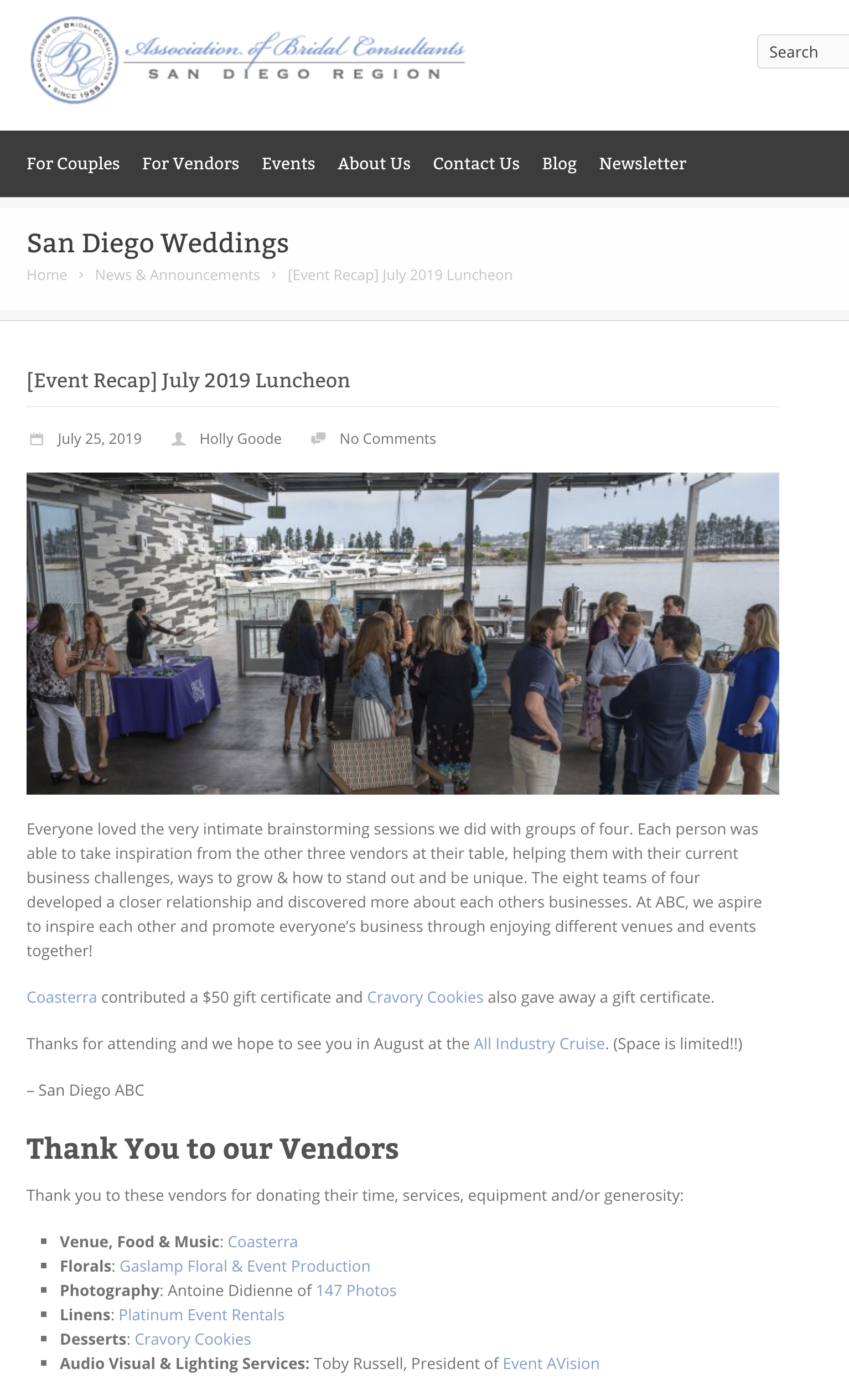 147Photos takes photos at Coasterra for ABC San Diego