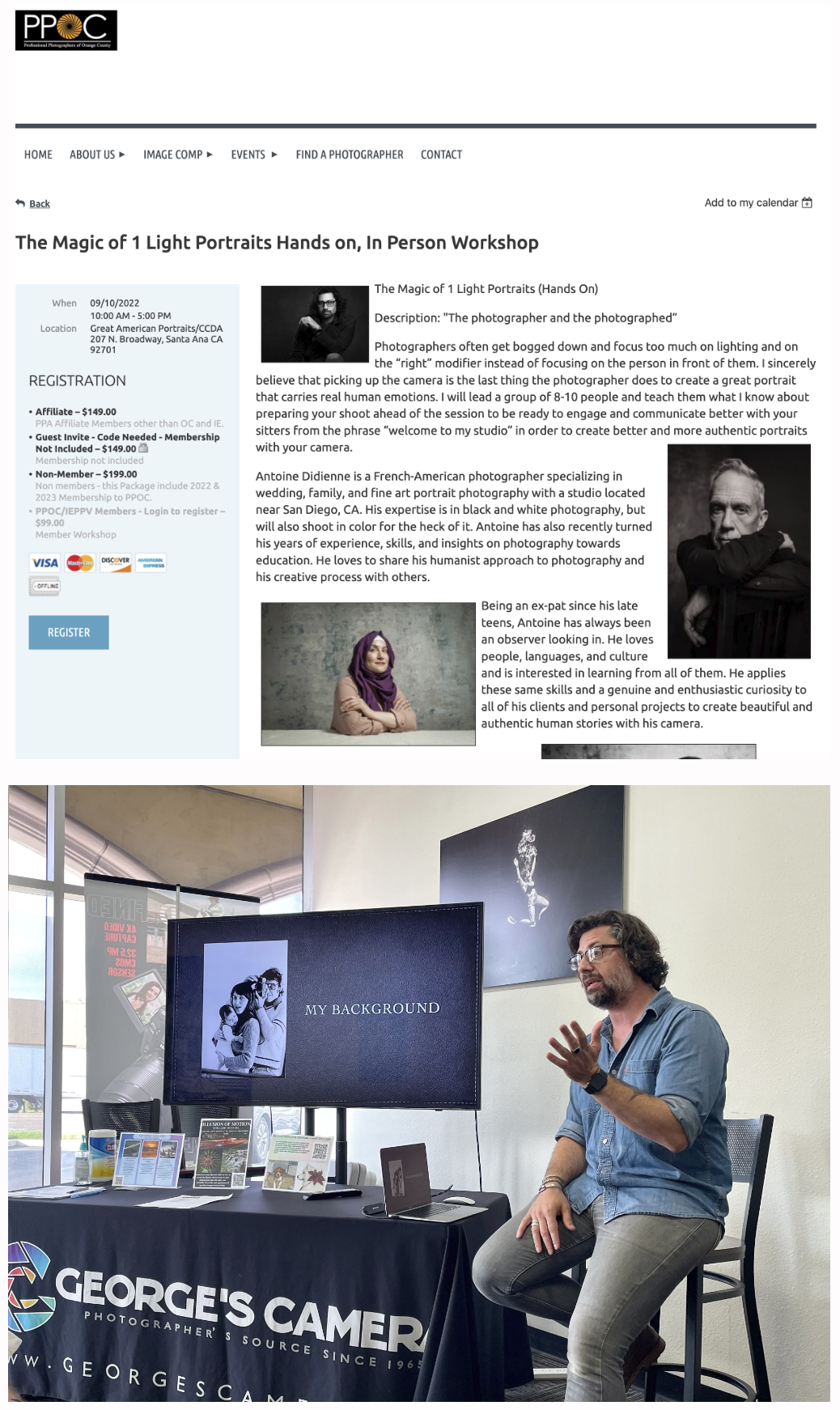 Newsletter Issue 27: Photography Workshop