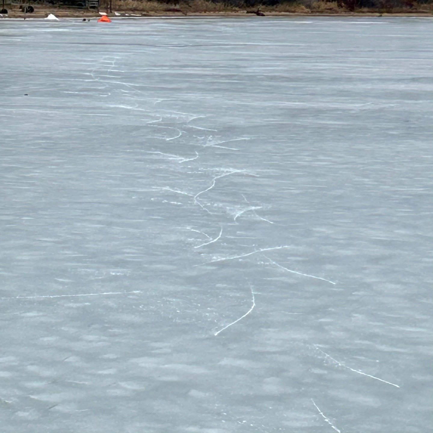 Skating on Lake Petenwell!  #petenwellandcastlerockstewards