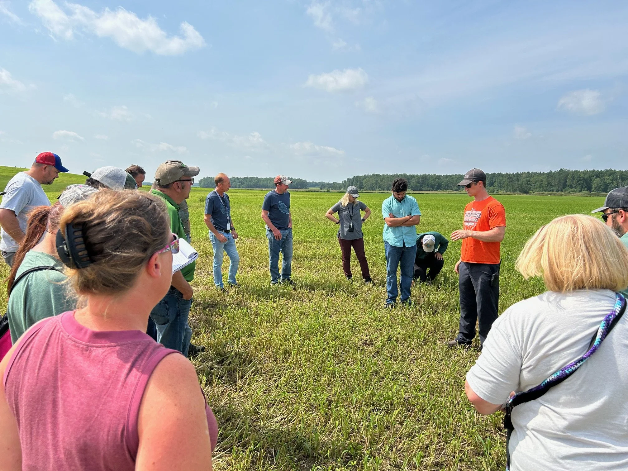 Cover Crops &amp; Drones at Heeg Farms