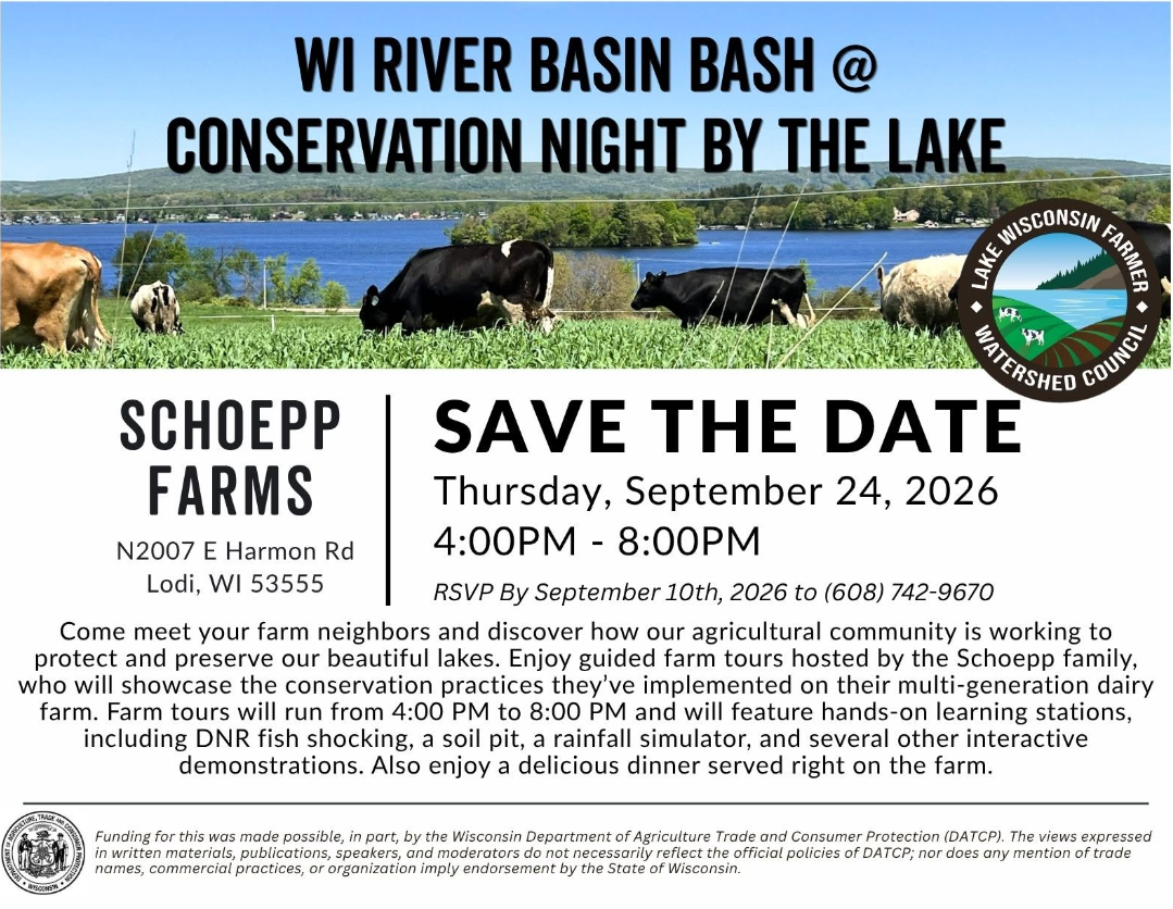 WI River Basin Bash at Schoepp Farm