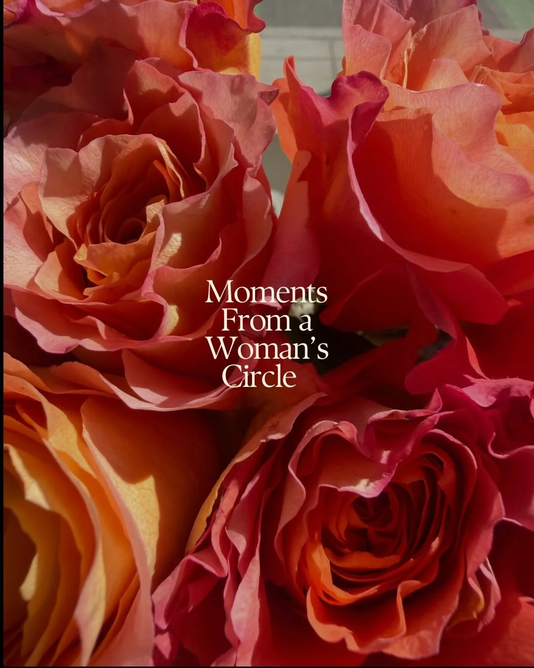 Only a few snippets since we leave our women&rsquo;s circles free of phones &amp; full of presence! 
🪴🌞🌹