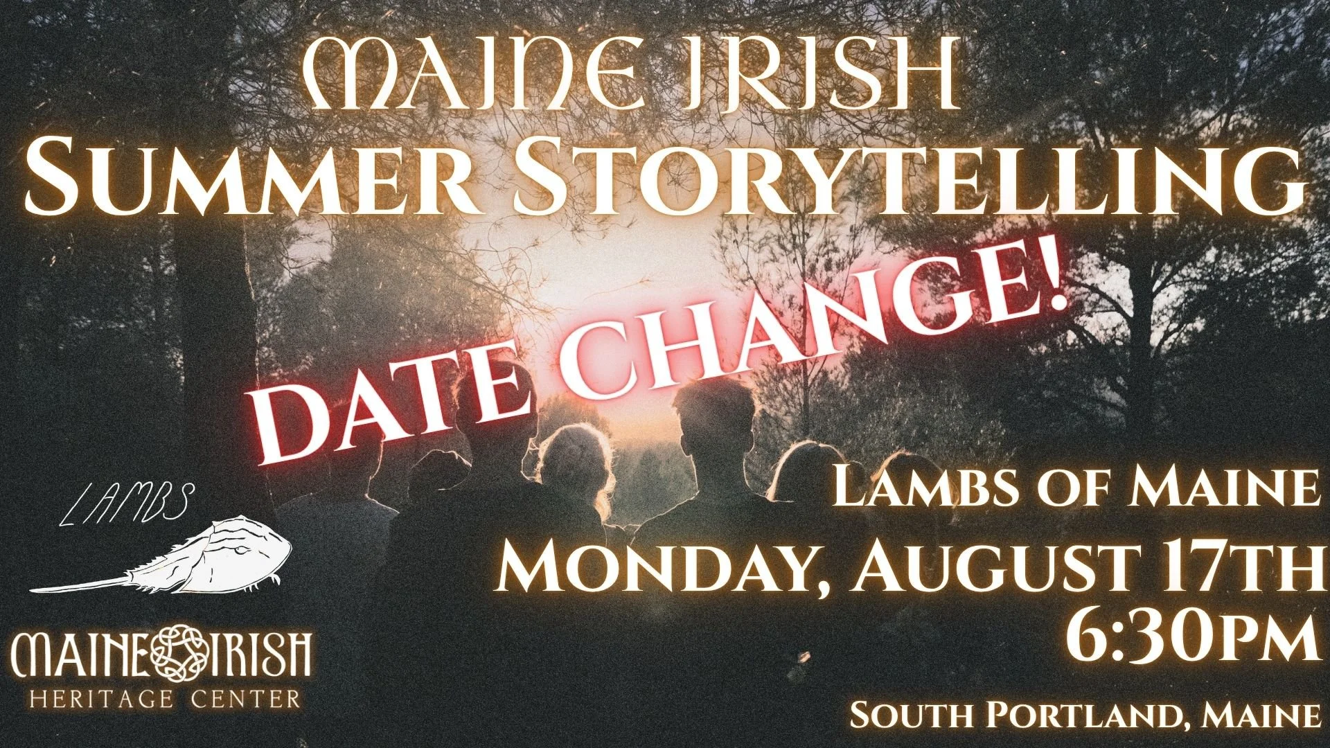 Irish Story telling event 