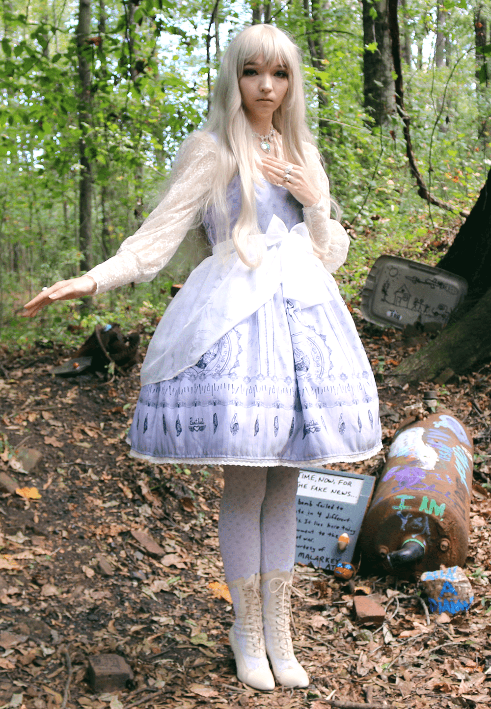 Slaughterhouse 413 Gothic Lolita JSK (Dress) with Pockets — Puvithel