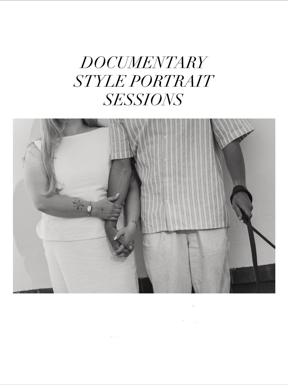 I&rsquo;m opening up a limited amount of spaces for documentary style portrait sessions before the end of the year.

Sessions available on:

Sunday 26 Oct 
Saturday 1 Nov 
Sunday 2 Nov 
Saturday 15 Nov 
Sunday 30 Nov 

Send through a DM to have a cha