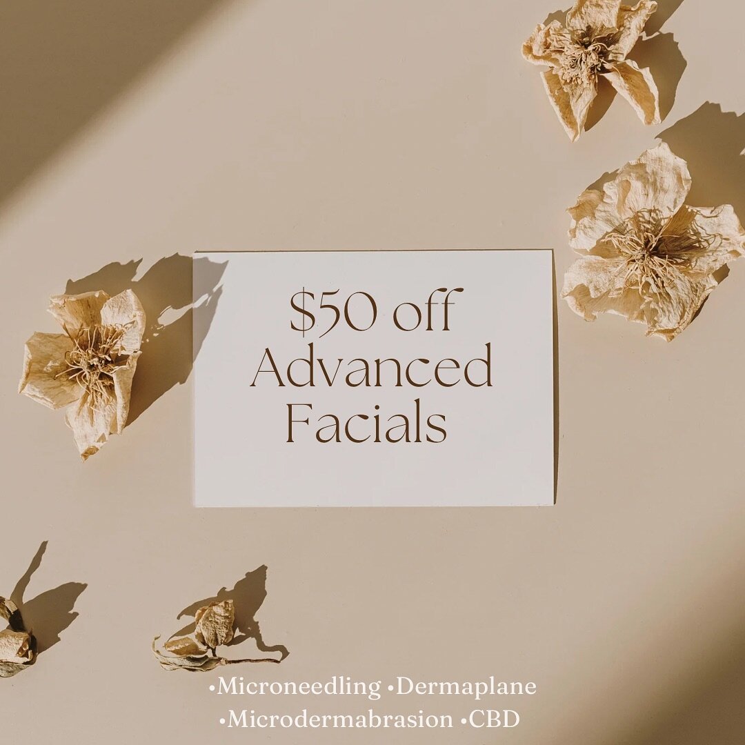 Until Valentine&rsquo;s Day we will be offering $50 off all advanced facials. Get your skin glowing and ready for Valentines! Book online at dulcebeautyco.com today! 

#dulcebeautyco #facial #advancedfacials #microderm #dermaplane #microneedle #skins