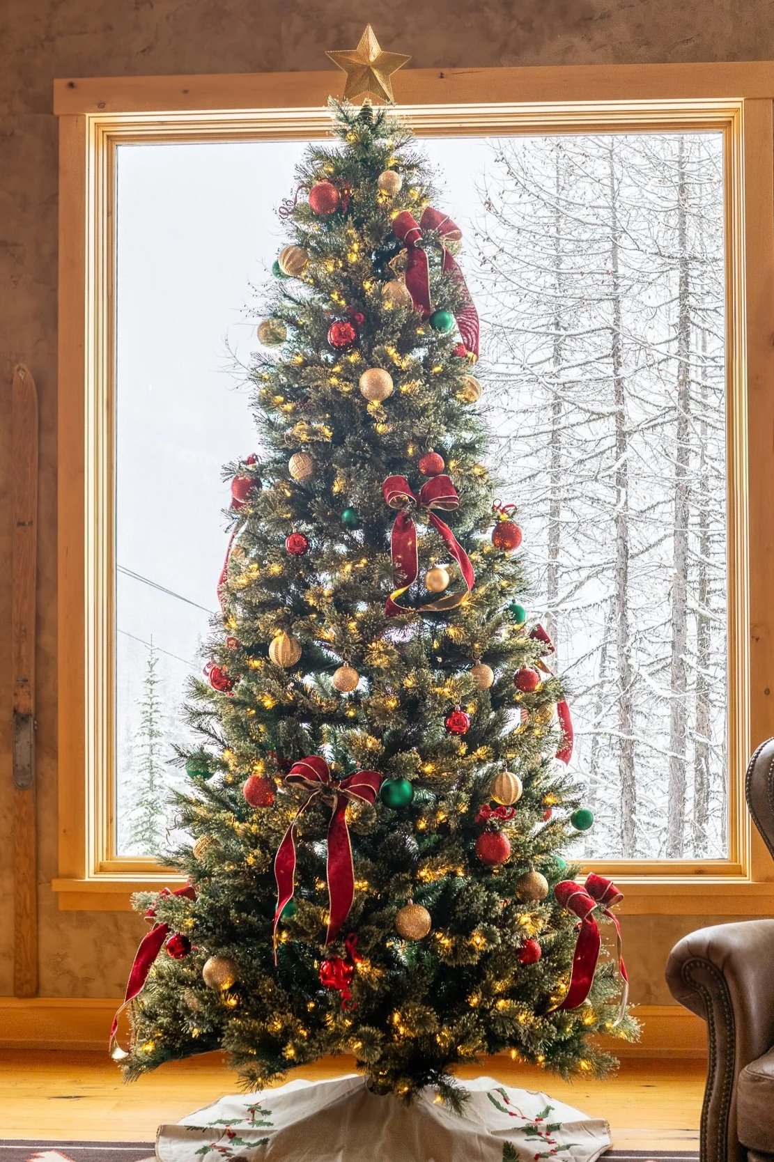 Pre-arrival Christmas Tree in Whitefish