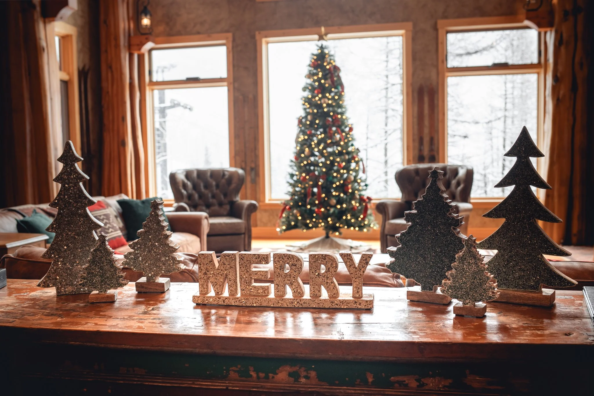 Vacation Christmas Decorations in Whitefish